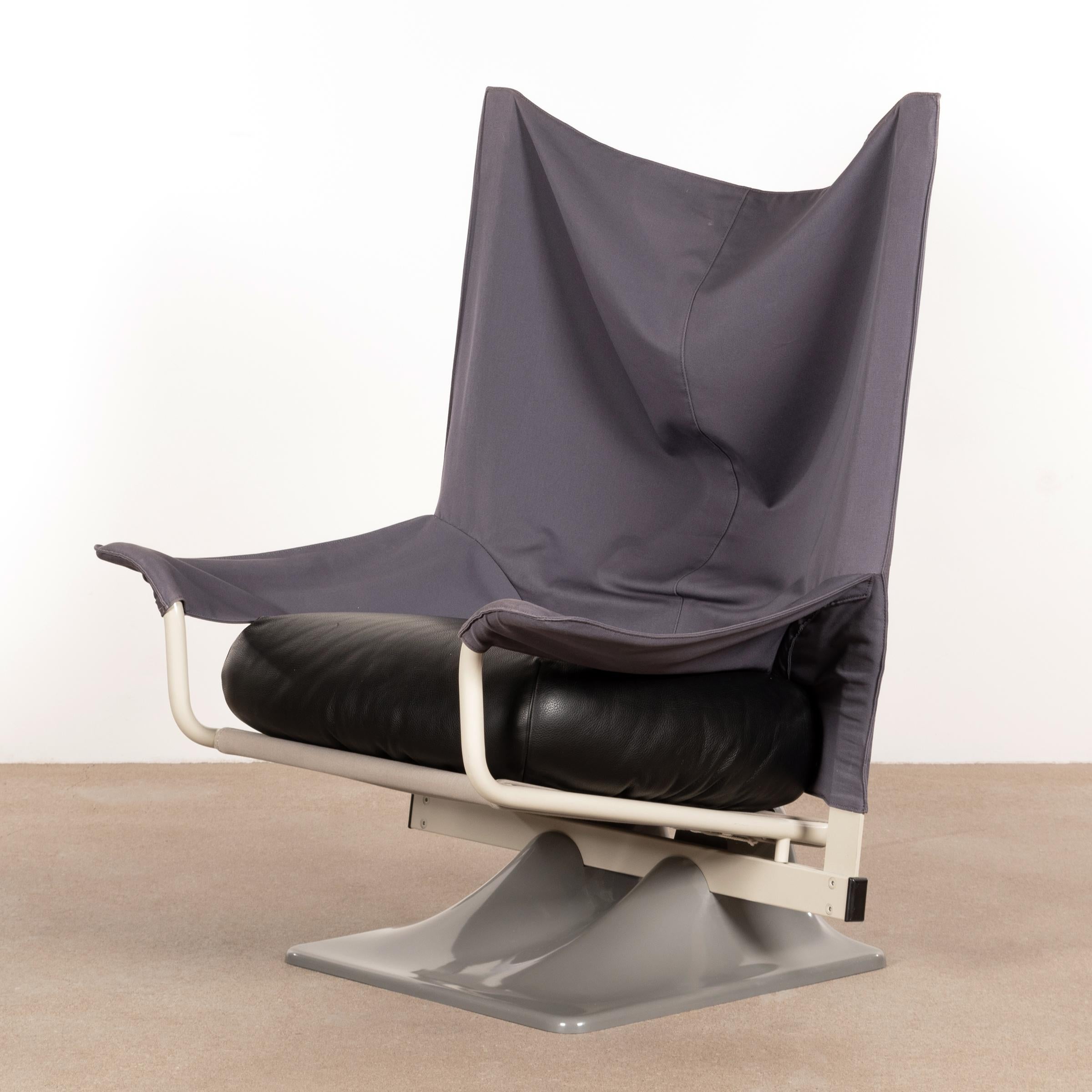 Paolo Deganello 650 AEO Lounge Chair for Cassina, Italy, 1973 1