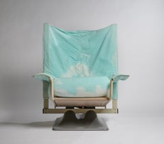 Fauteuil Paolo Deganello AEO, Archizoom Group, Cassina, Italie, années 1970