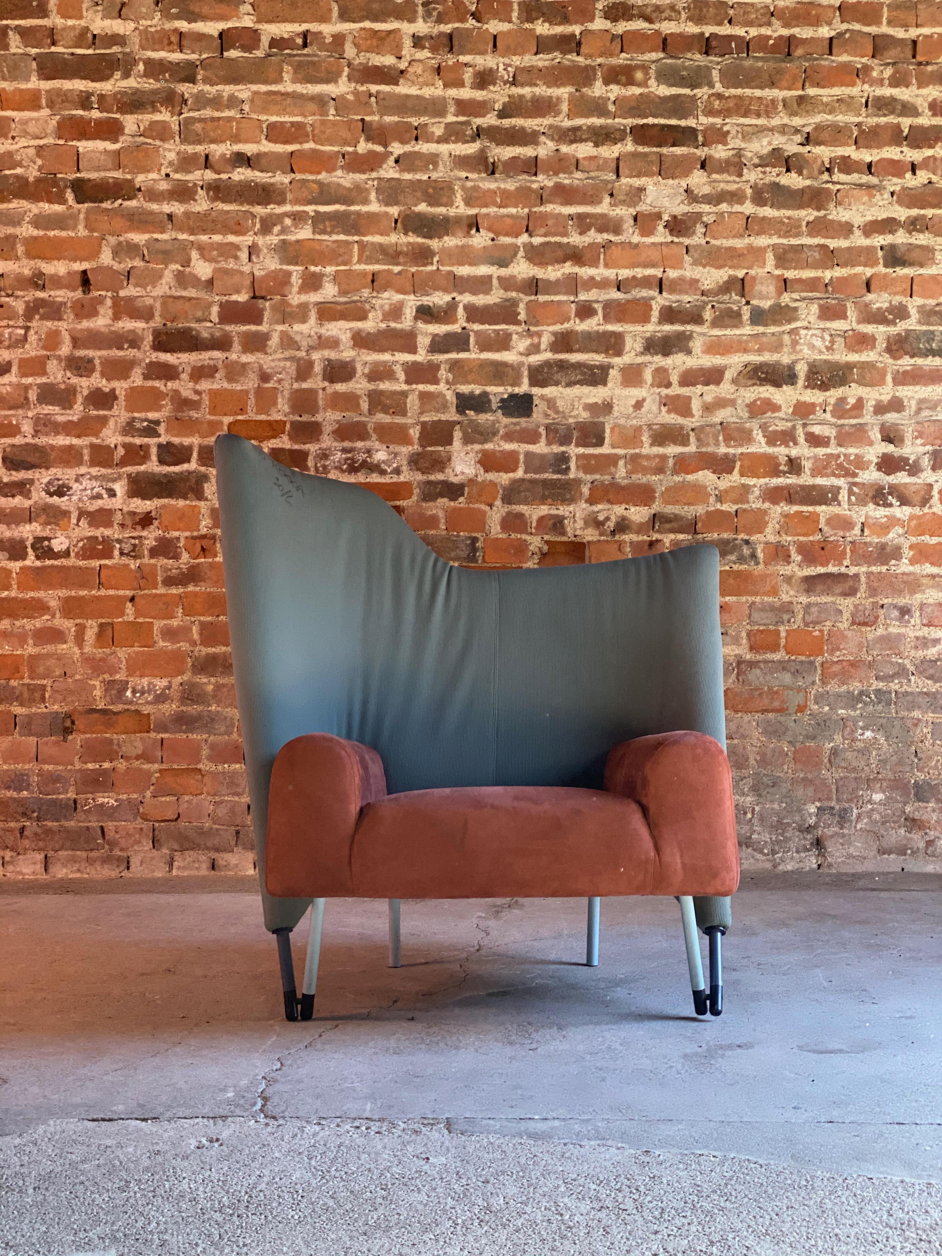 20th Century Paolo Deganello Torso 654 Lounge Chair by Cassina, circa 1982