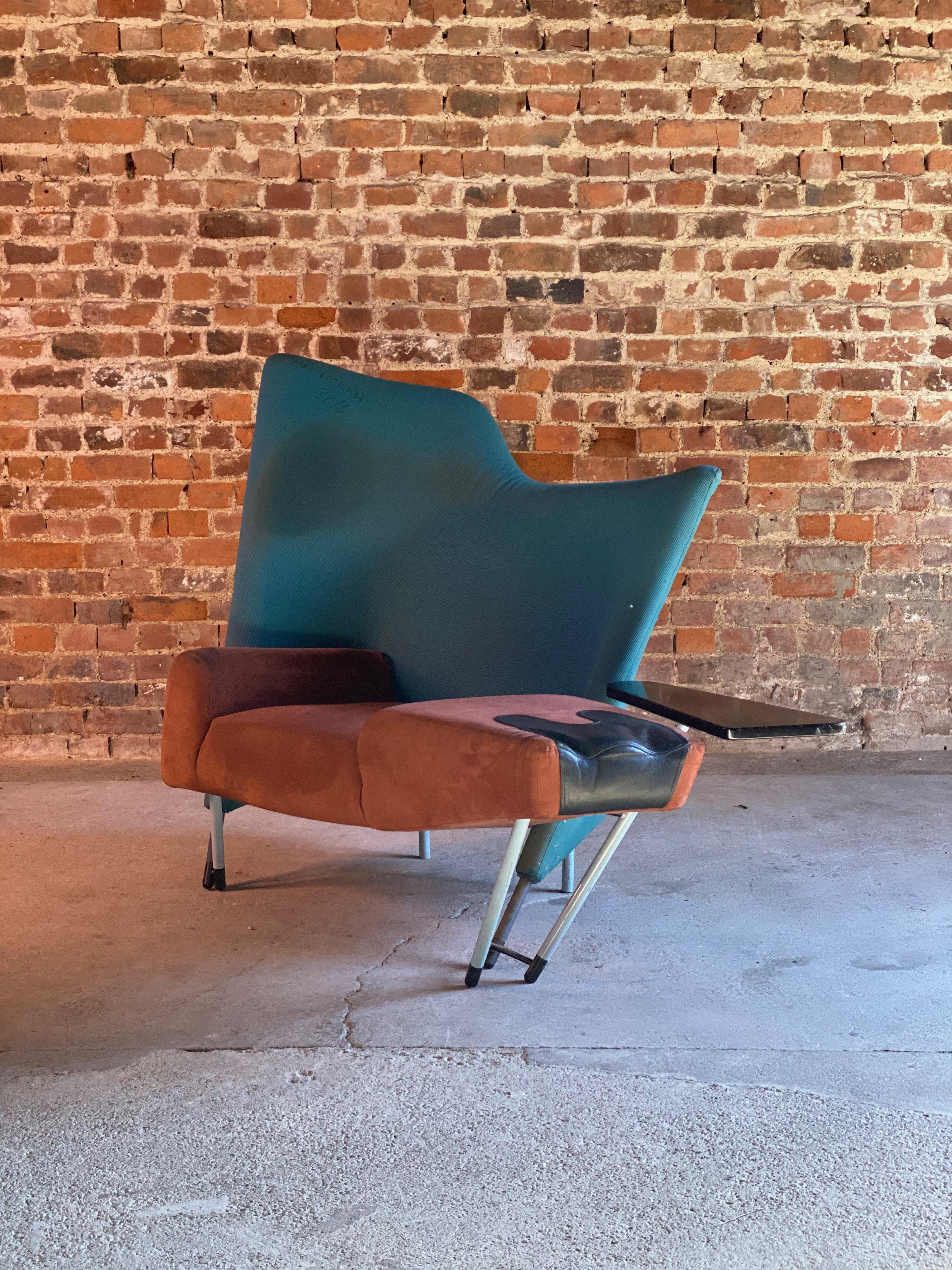20th Century Paolo Deganello Torso 654 Lounge Chair by Cassina, circa 1982