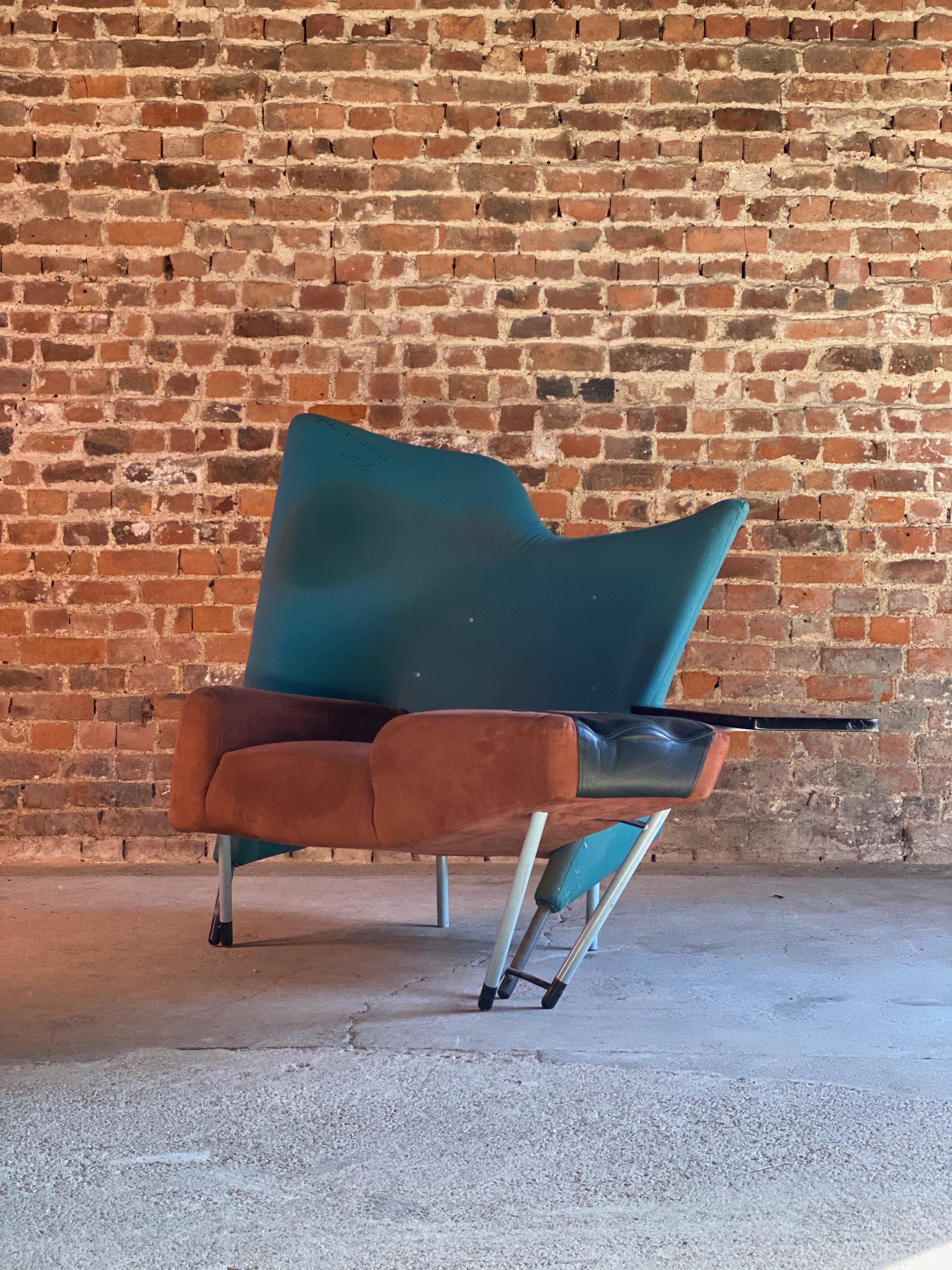 Polyester Paolo Deganello Torso 654 Lounge Chair by Cassina, circa 1982