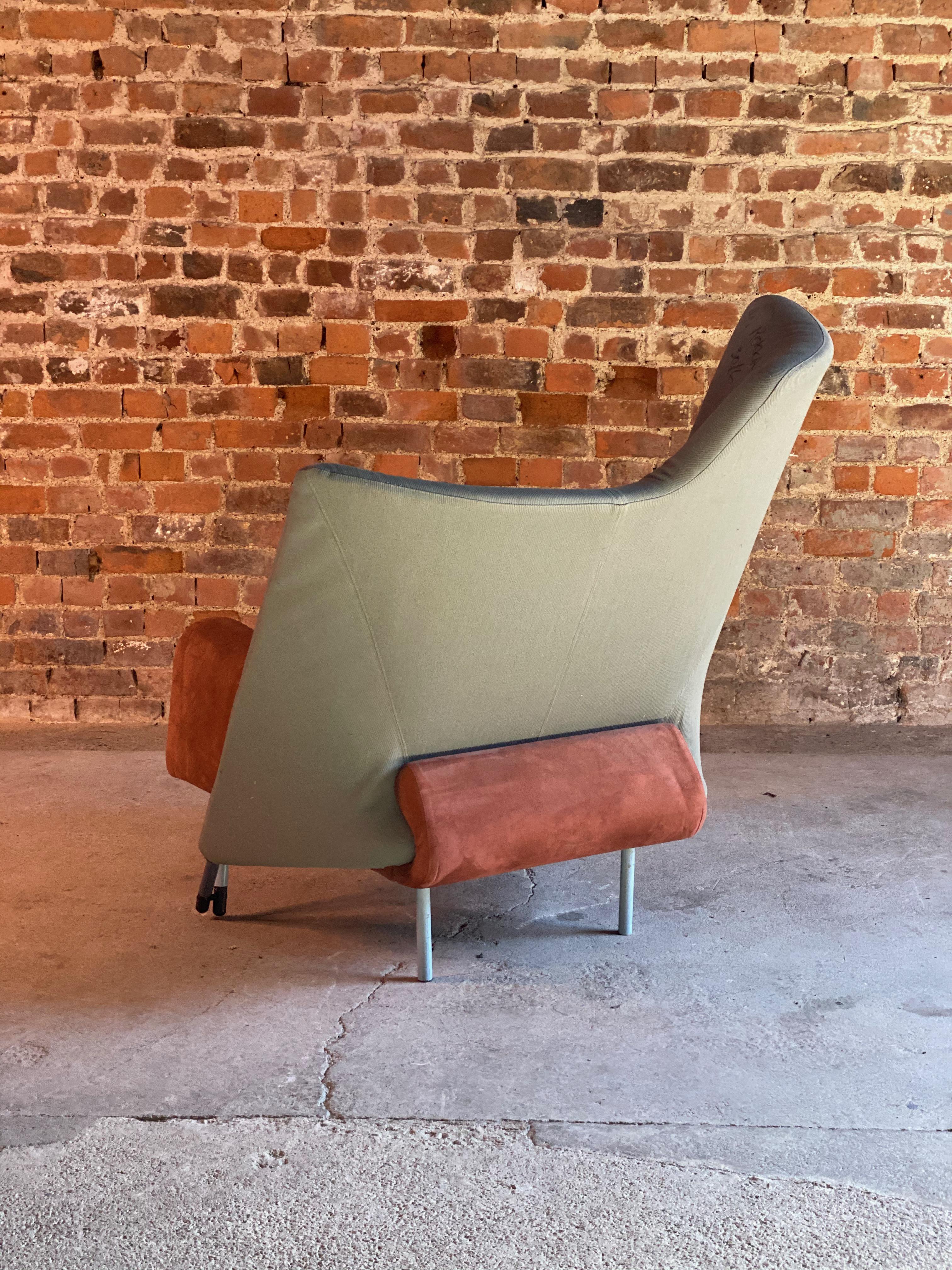 Paolo Deganello Torso 654 Lounge Chair by Cassina, circa 1982 1