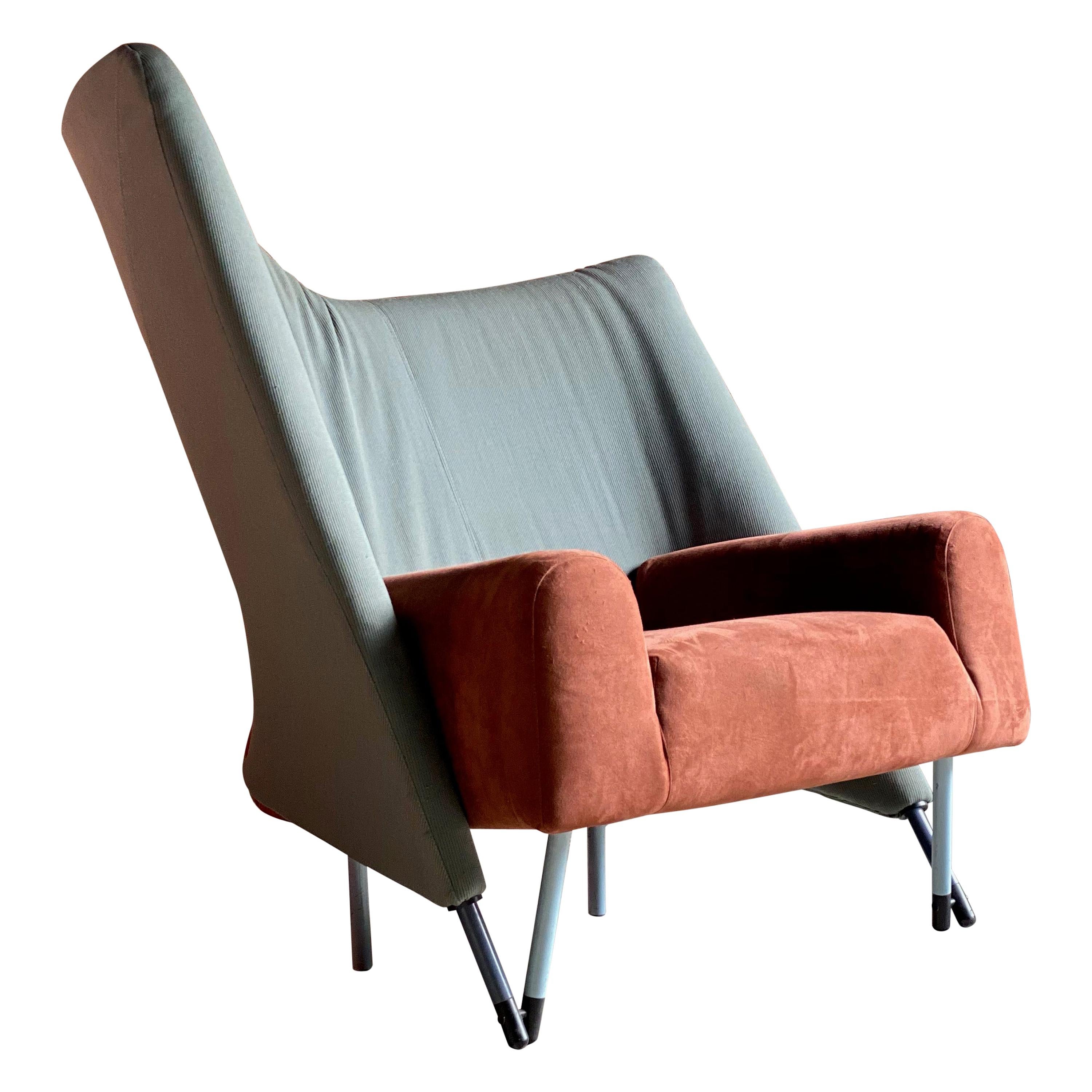 Paolo Deganello Torso 654 Lounge Chair by Cassina, circa 1982