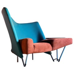 Paolo Deganello Torso 654 Lounge Chair by Cassina, circa 1982