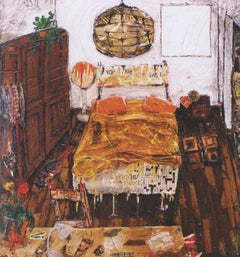 My bedroom. Paolo Franzoso, 21st Century Italian Contemporary, Interior Painting