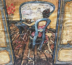 The Room, Paolo Franzoso, 21st Century Italian Contemporary, Interior Painting