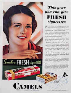 "Vanity Fair (The Face Off) Recto, Camel Cigarette Verso, " by Paolo Garretto