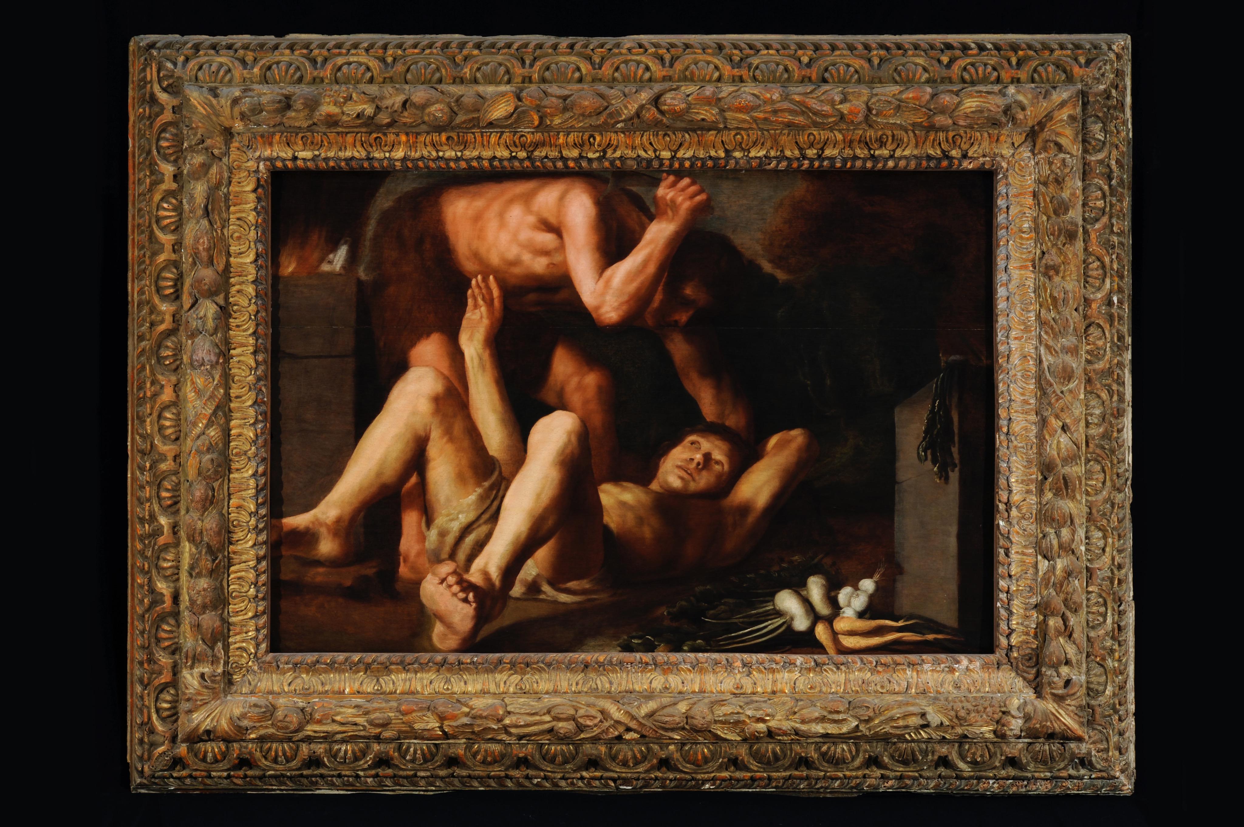 Cain and Abel - Painting by Paolo Guidotti
