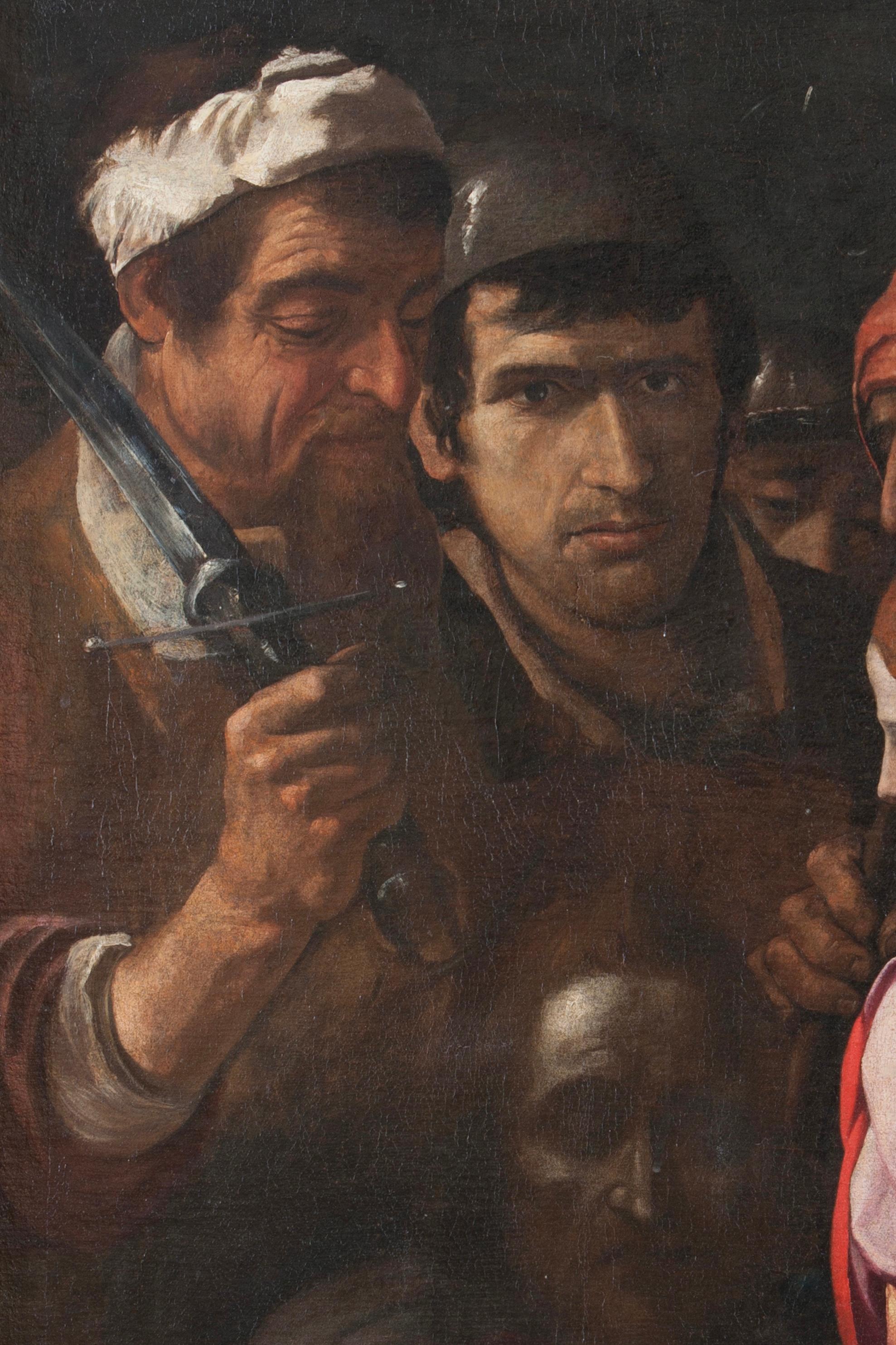 17. Jahrhundert Von Guidotti alias Cavalier Borghese Salomé und der Täufer Öl/Leinwand (Alte Meister), Painting, von Paolo Guidotti 