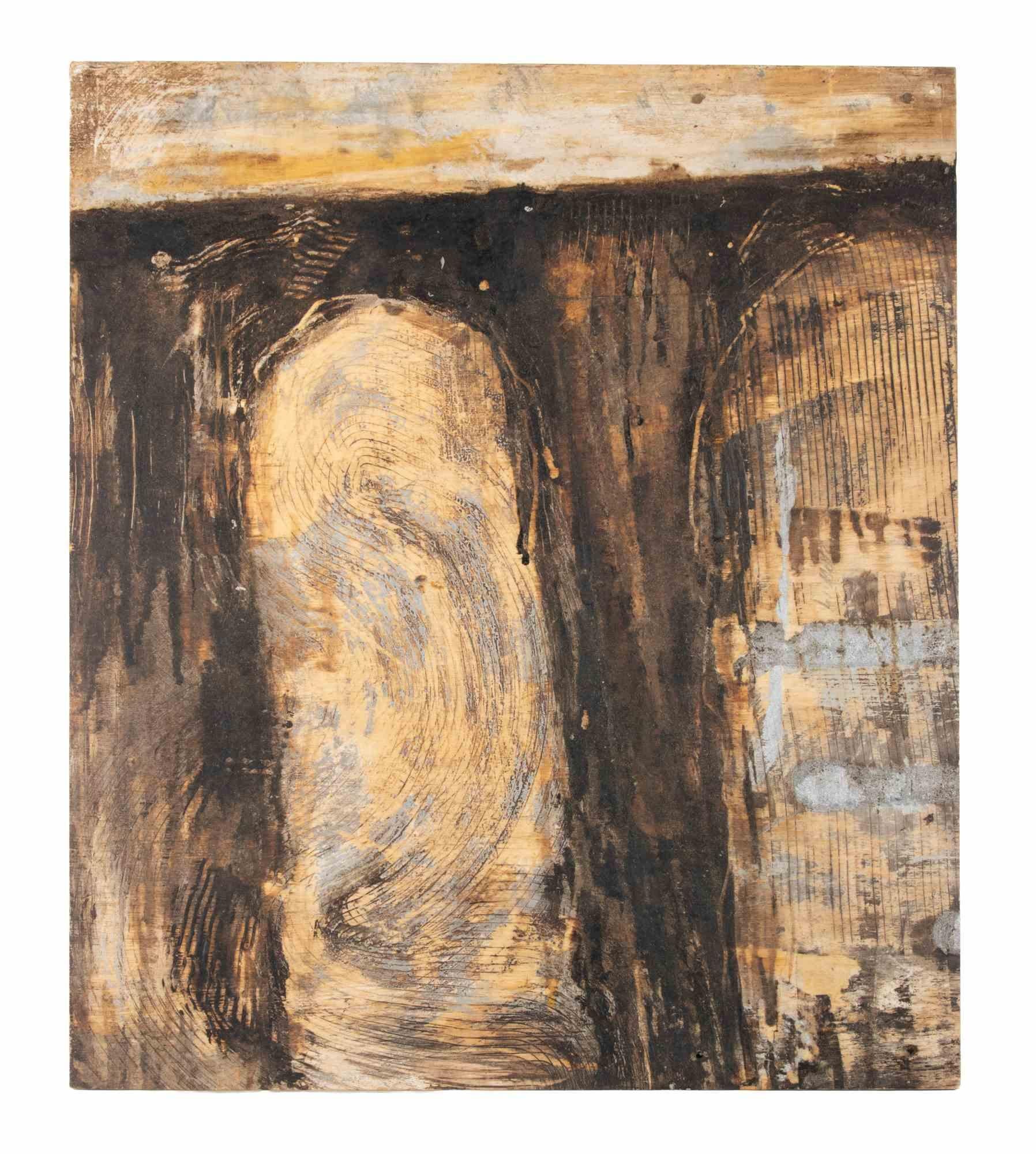 Brücke - Gemälde von Paolo La Motta - 1996 im Angebot 3
