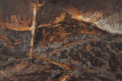 Landschaft - Gemälde von Paolo La Motta - 2000s