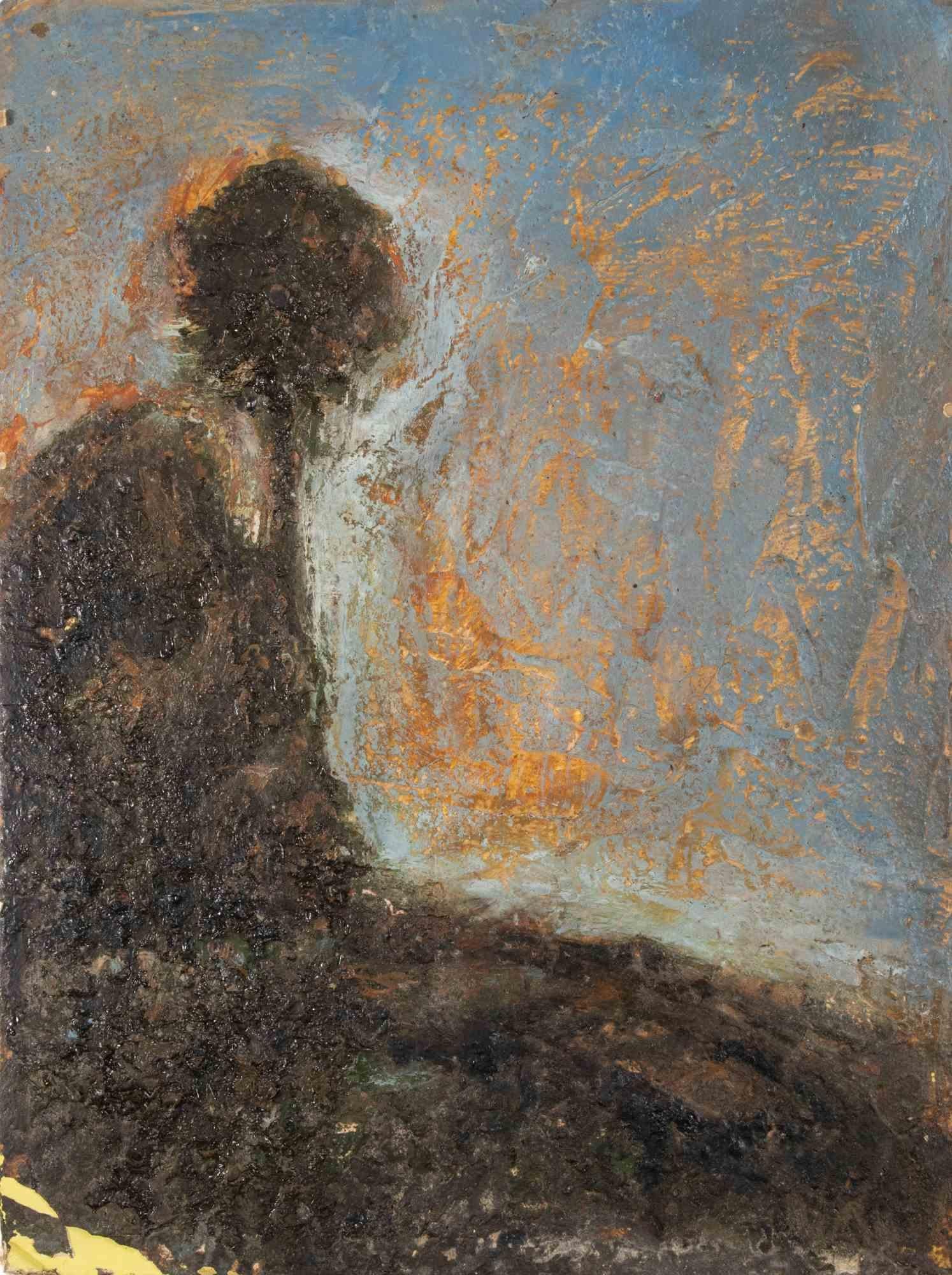 Landscape - Paint by Paolo La Motta - 2000s