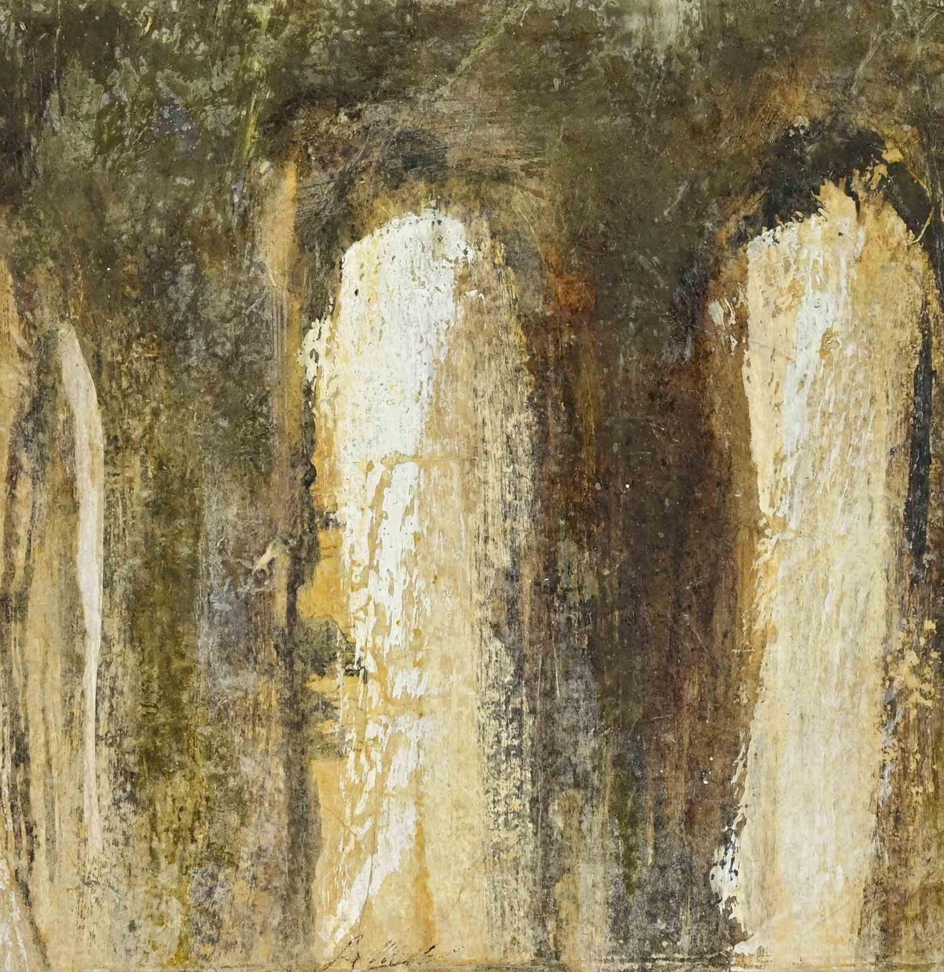 Erinnerung VI - Gemälde von Paolo La Motta - 1997 im Angebot 1