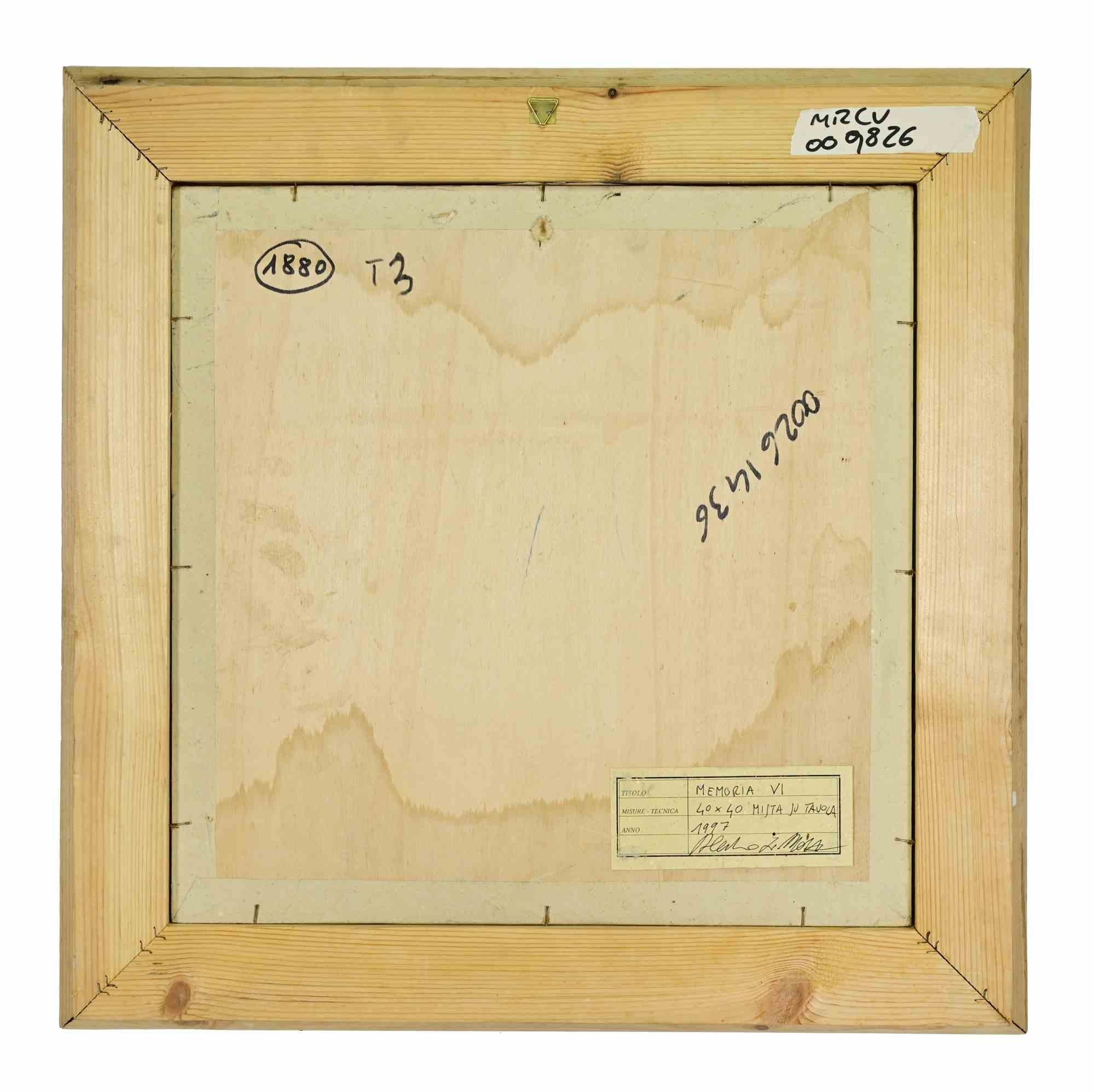 Erinnerung VI - Gemälde von Paolo La Motta - 1997 im Angebot 2