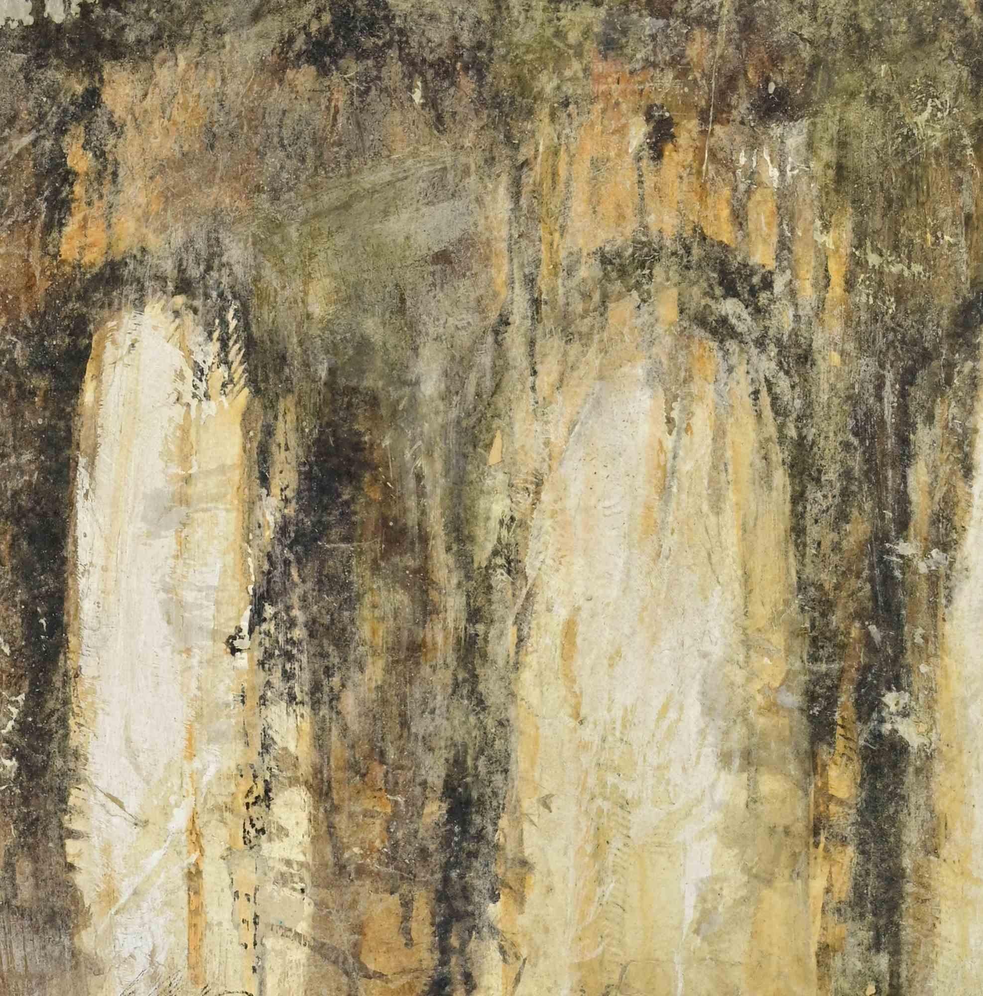 Erinnerung VII - Gemälde von Paolo La Motta - 1997 im Angebot 1