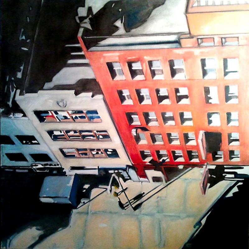Paolo MAINI Landscape Painting -  39th Street, 2012 