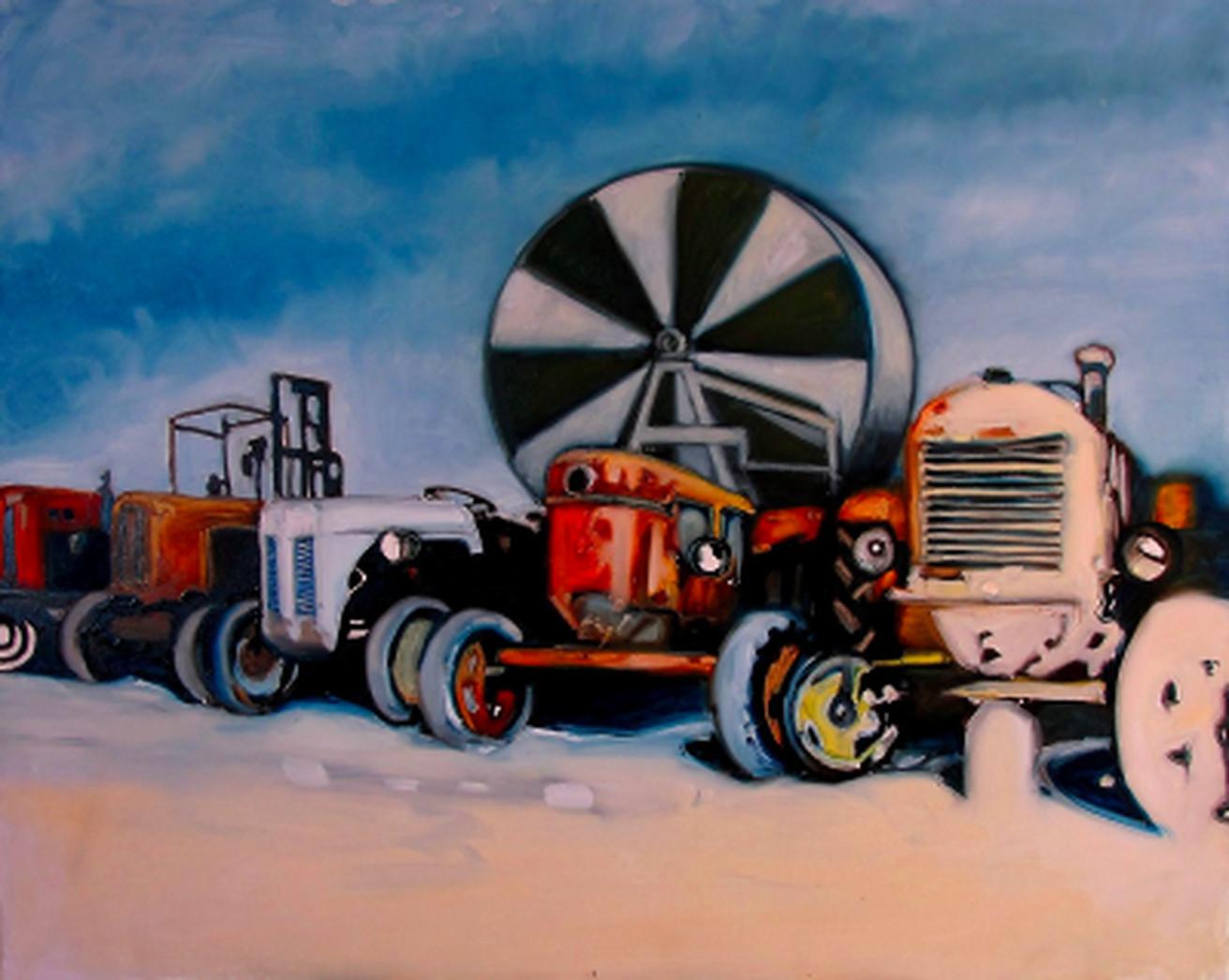 Landscape Painting di Paolo MAINI - Lavoro, 2012