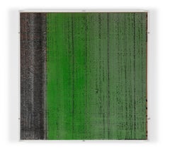 Sans titre, 1983, Tecnica mista su Cartone, Plexiglas, Pittura Analitica