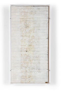 Senza Titolo, 1979, carton, plexiglas, Pittura Analitica