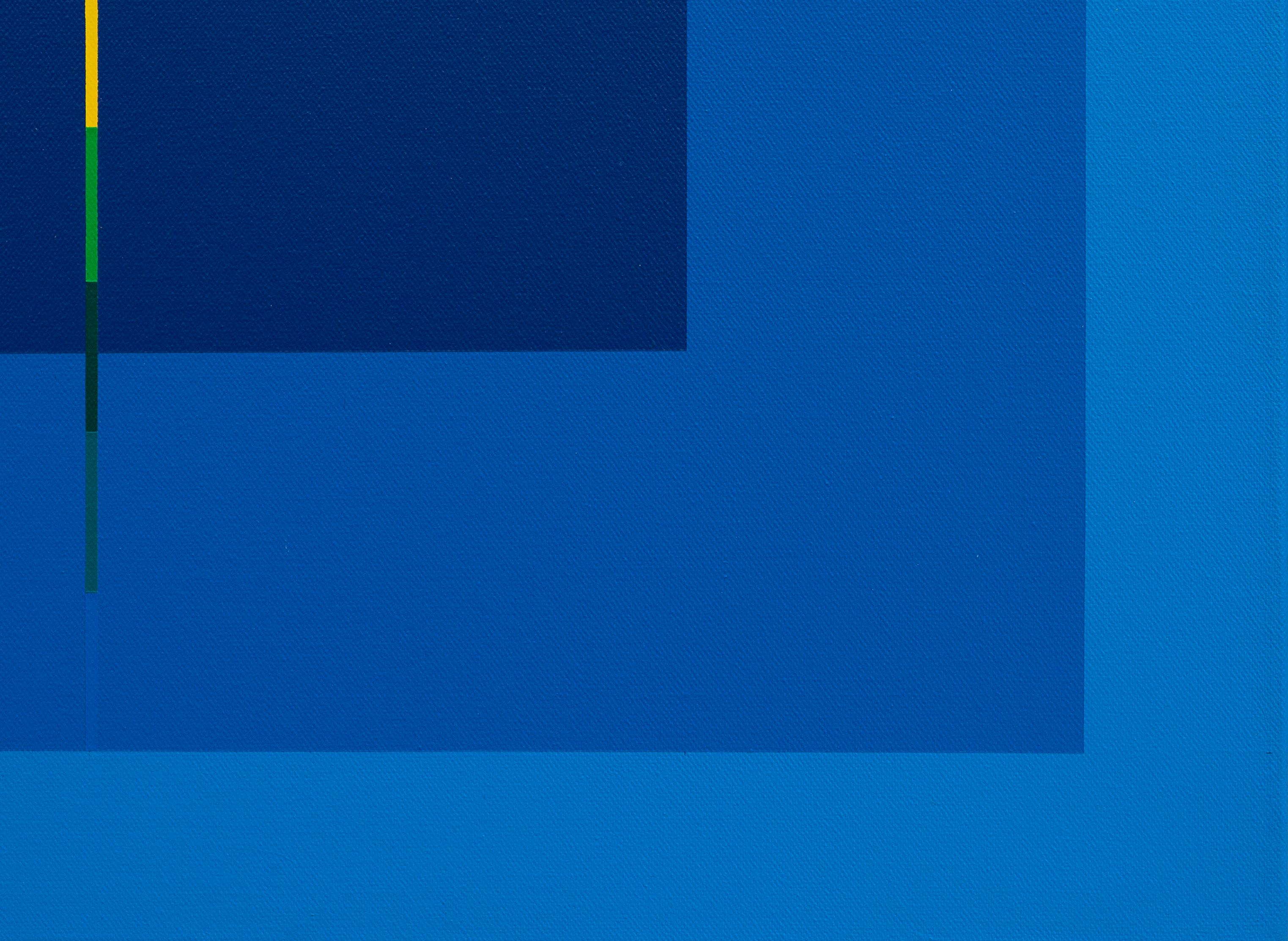 ..On Stage... - Abstract Painting Blue di Paolo Minoli