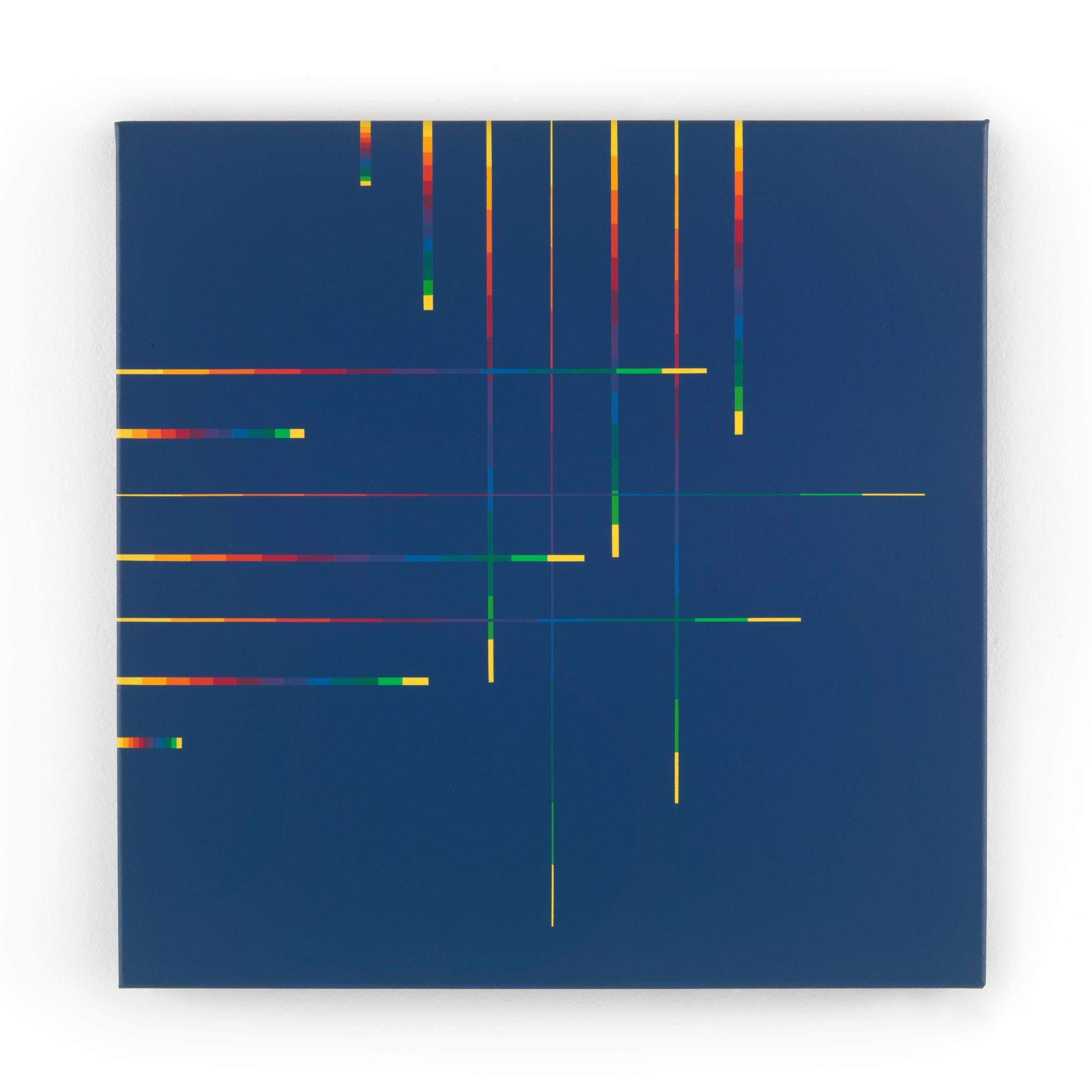 Paolo Minoli, "Poema... Aspettami ogni sera", acrilico su tela, 1988, Italia