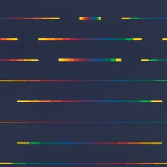 Paolo Minoli, "Stella del Nord", acrilico su tela, 1989/90, Italien.