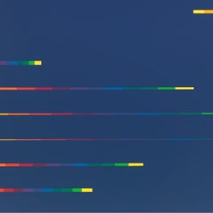 Paolo Minoli — Dipinto Astratto su Tela — “Verso cose e persone lontane” — 1988