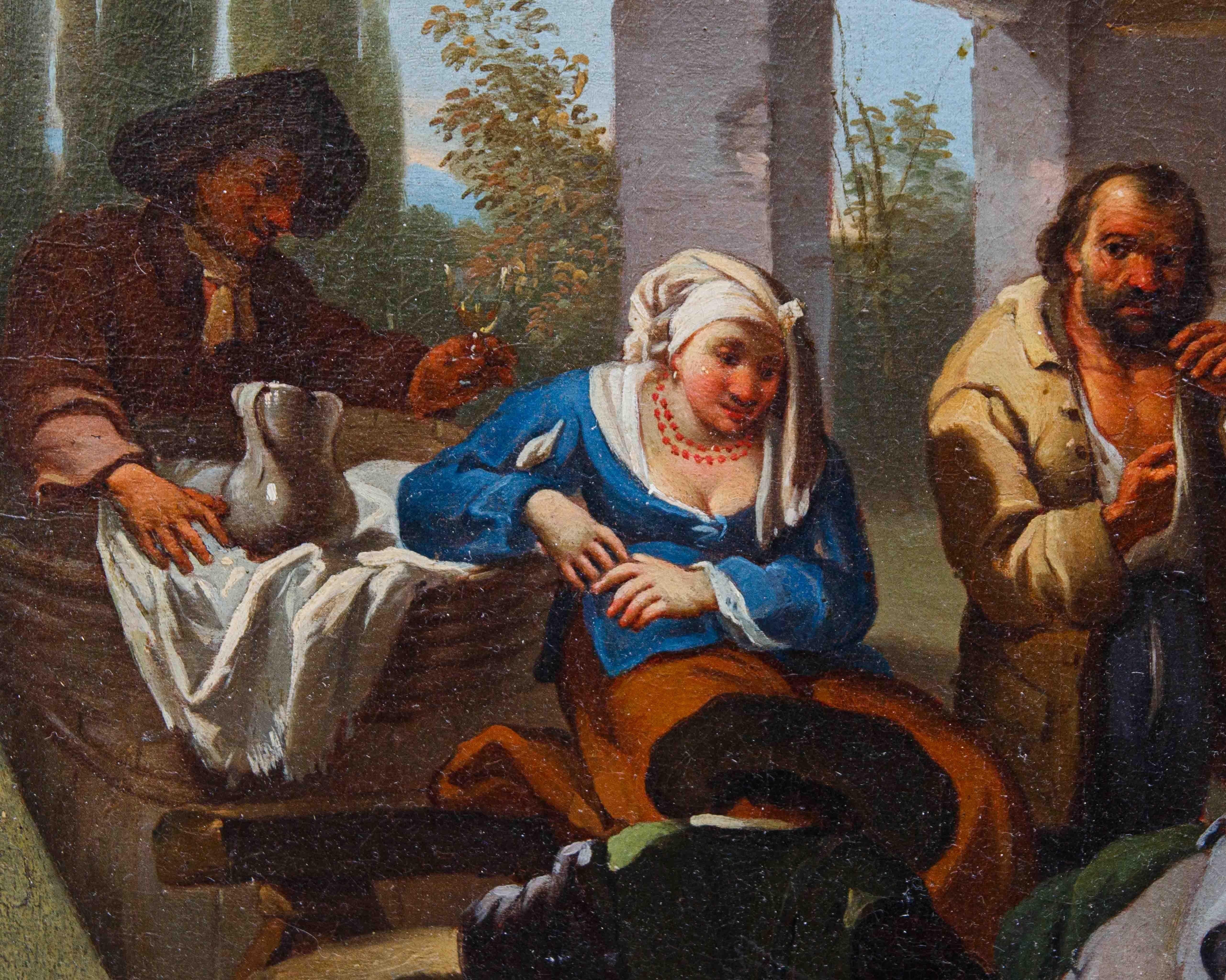 Paolo Monaldi (Rome, c. 1704 - post 1779), Genre Scene For Sale 10