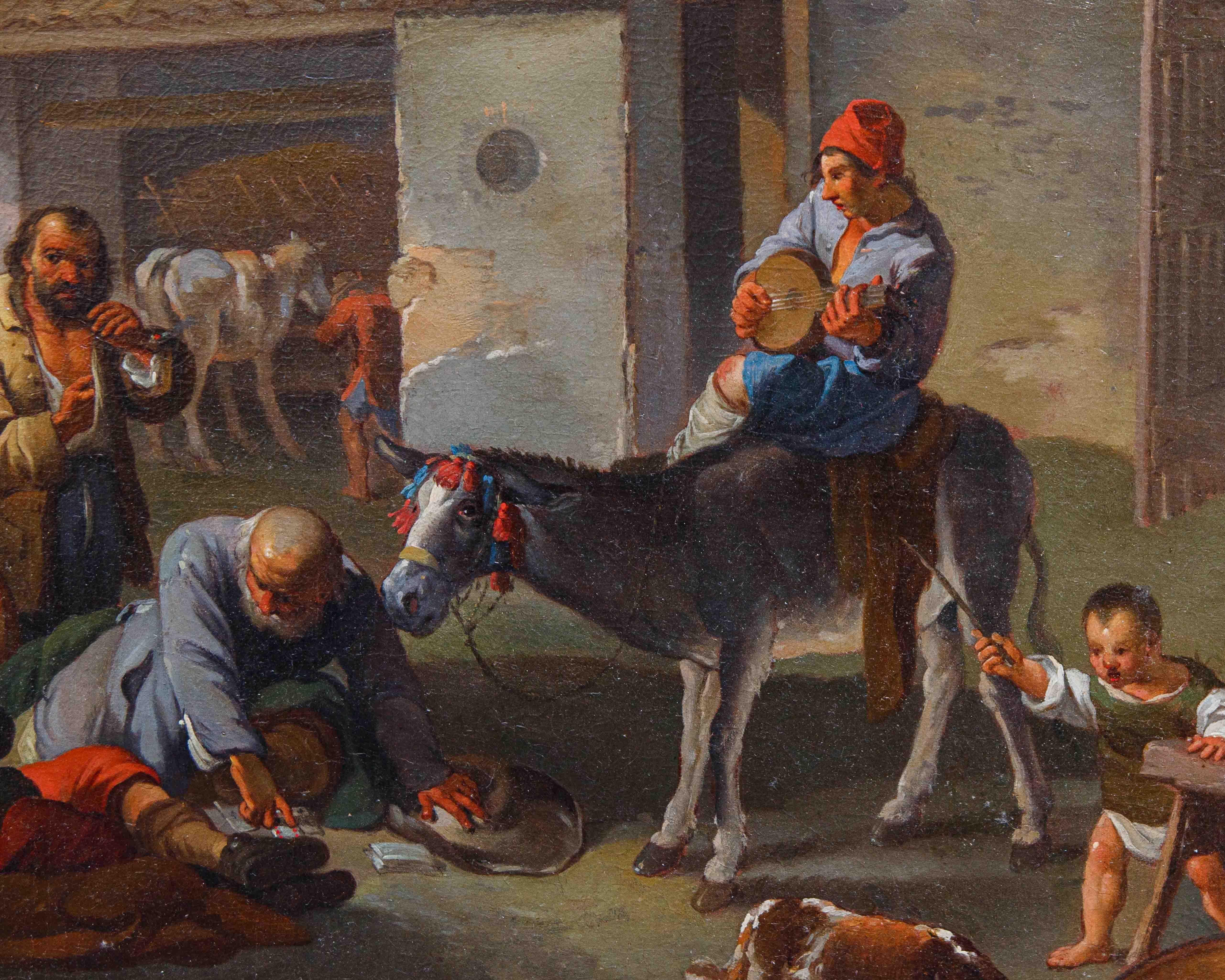 Paolo Monaldi (Rome, c. 1704 - post 1779), Genre Scene For Sale 2