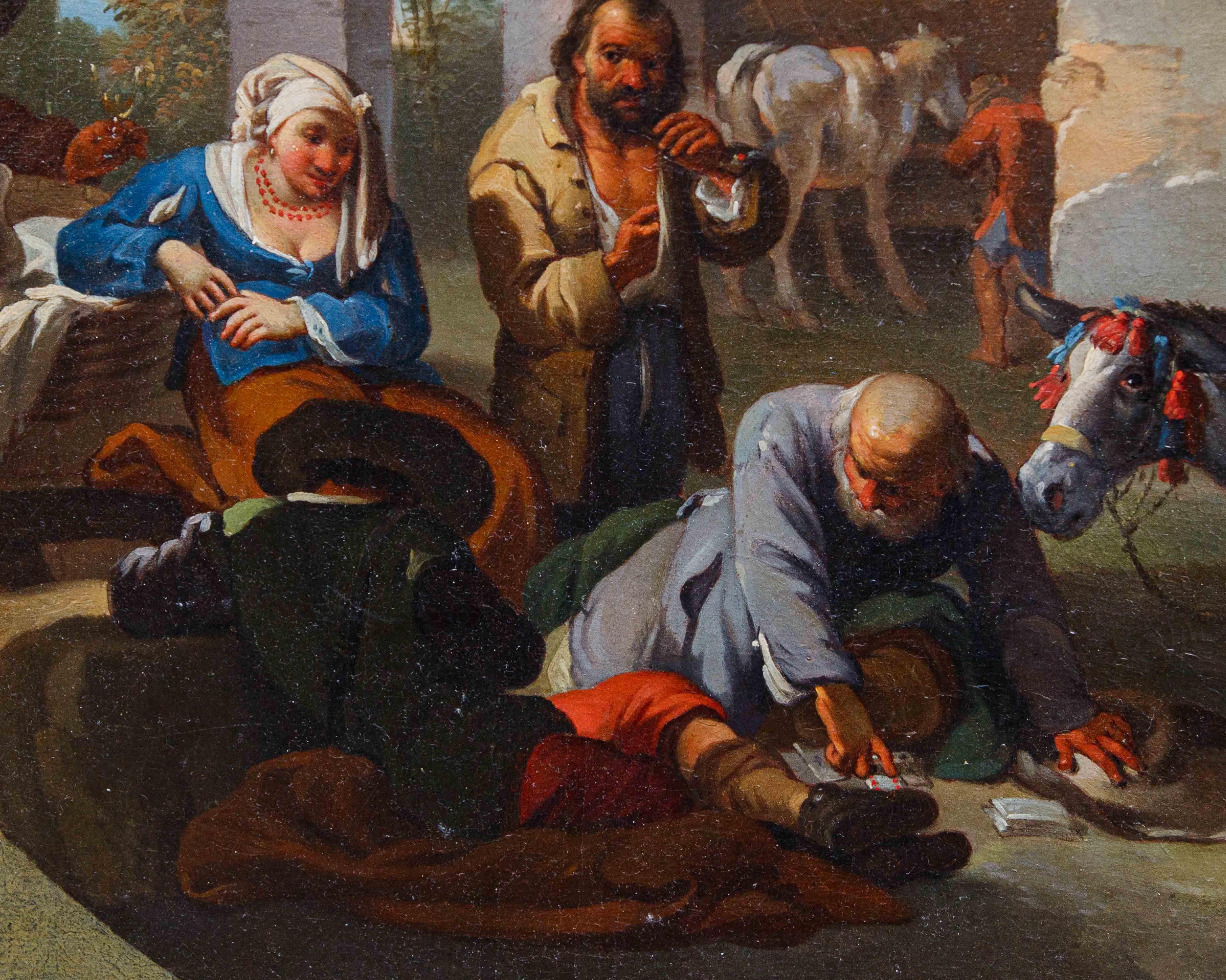 Paolo Monaldi (Rome, c. 1704 - post 1779), Genre Scene For Sale 6