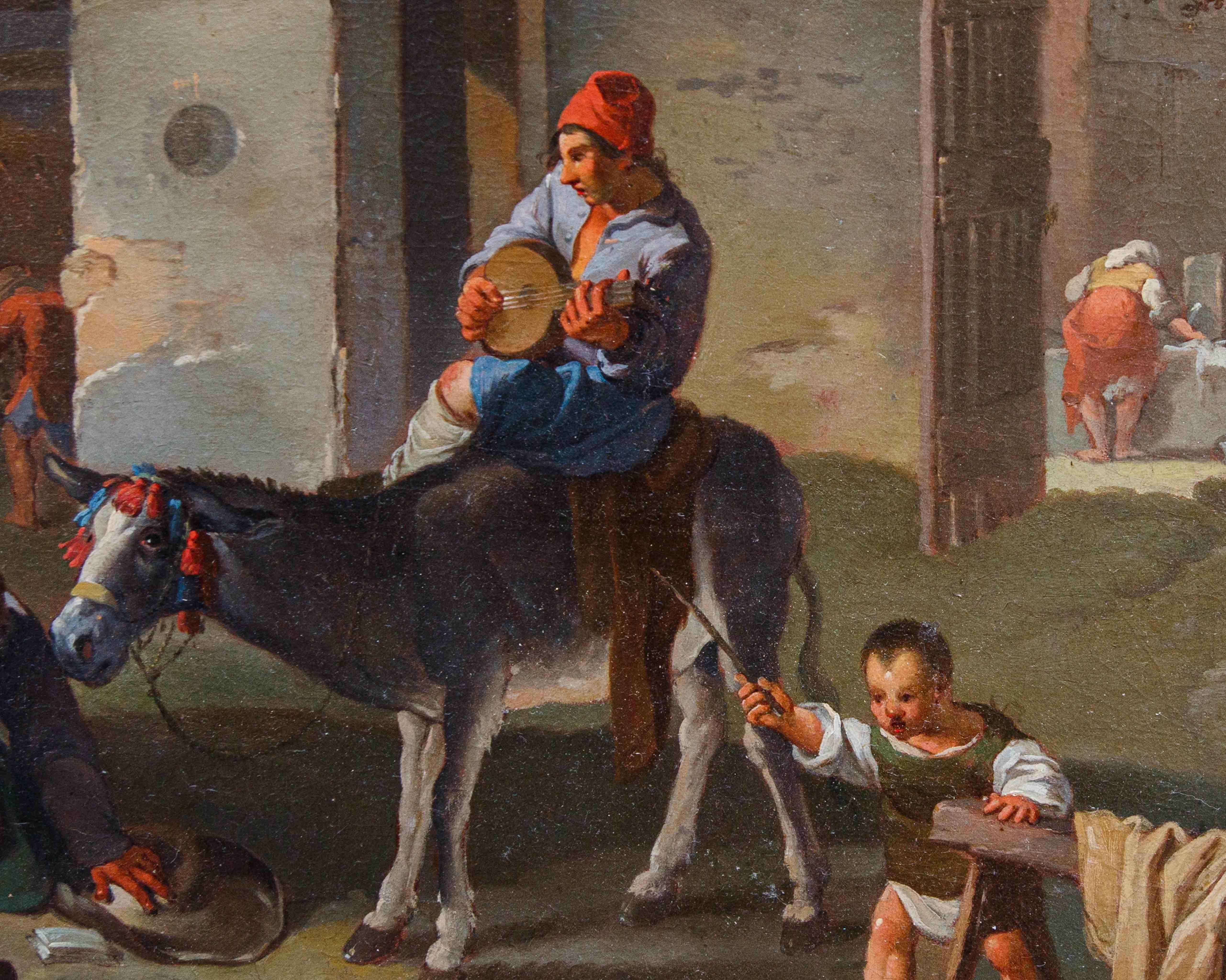 Paolo Monaldi (Rome, c. 1704 - post 1779), Genre Scene For Sale 8