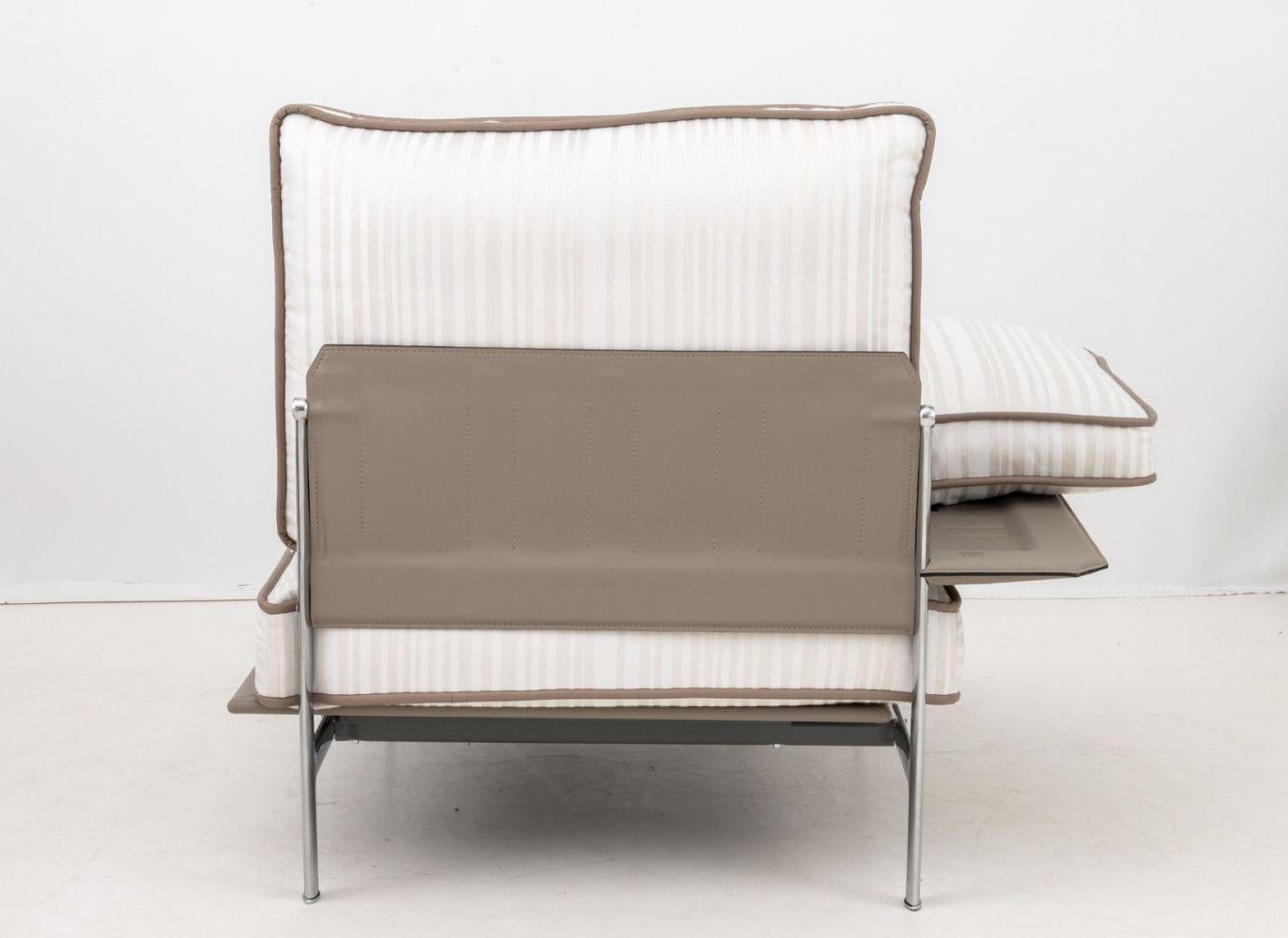 Acier Paolo Nava & Antonio Citterio Chaise Longue Diesis en vente