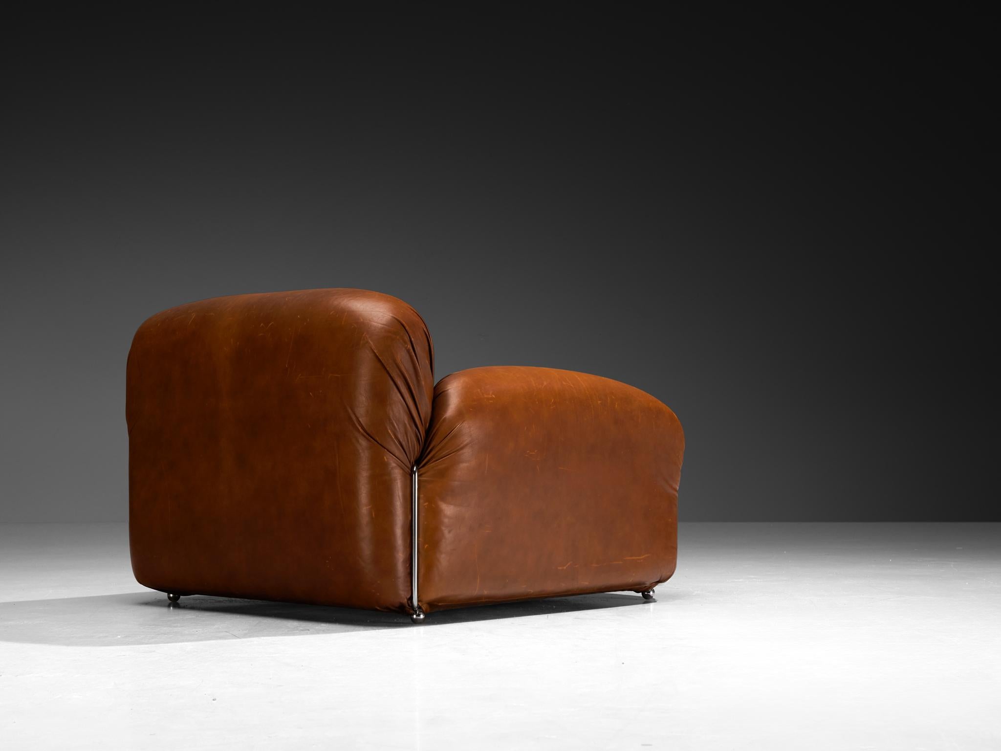 Paolo Nava y Antonio Citterio para Viebieffe Sillones 'POP Cuero en venta