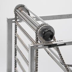 Paolo Pallucco & Mireille Rivier Fauteuil Barba D'argento, 1986