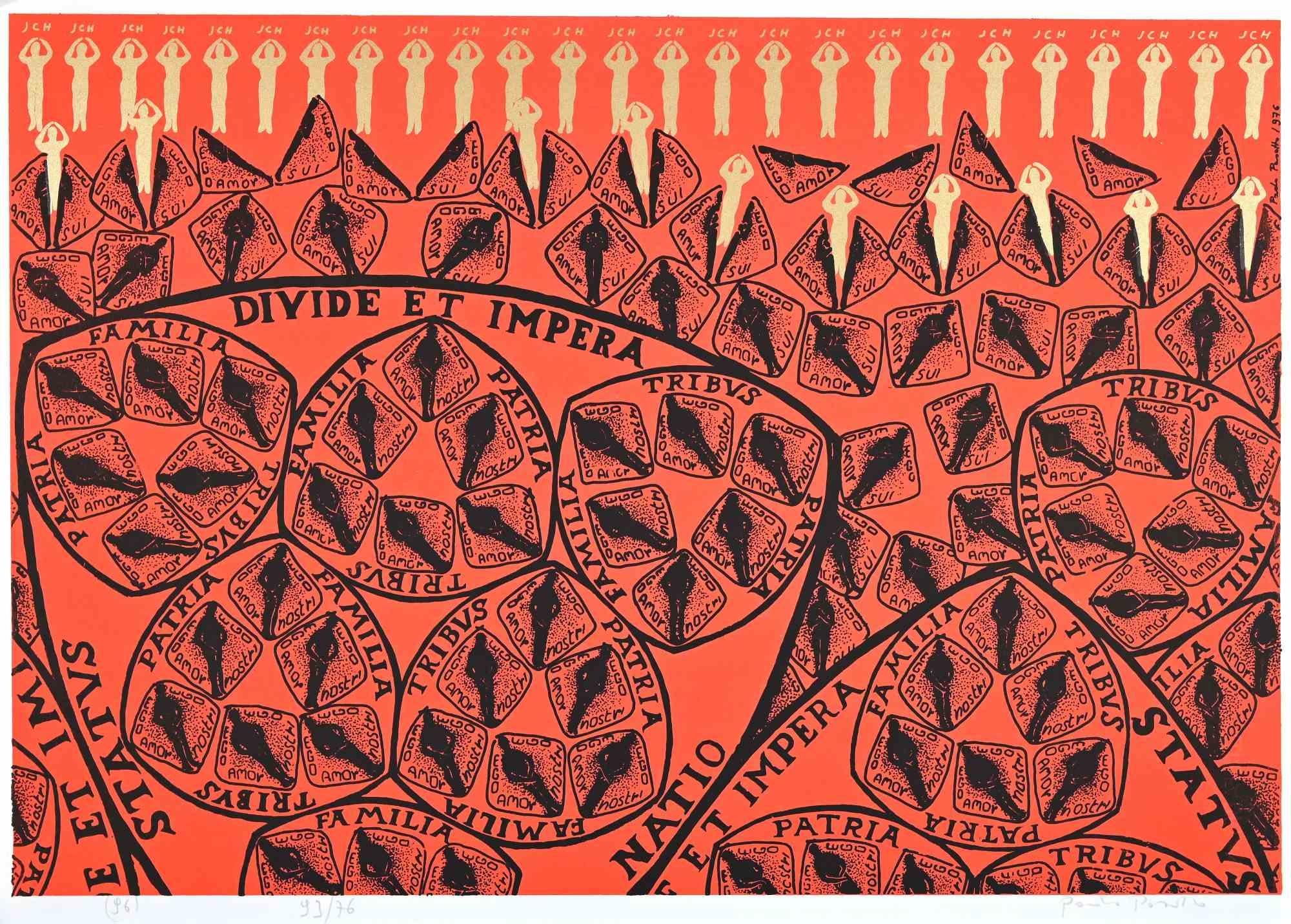 Alexander Calder Calder Exhibition Poster Vintage Screen Print by