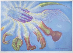 Hommage an Hermann Poppelbaum - Original Siebdruck von Paolo Pasotto - 1976