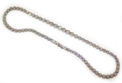 Paolo Piovan White Diamonds Platinum Tennis Necklace