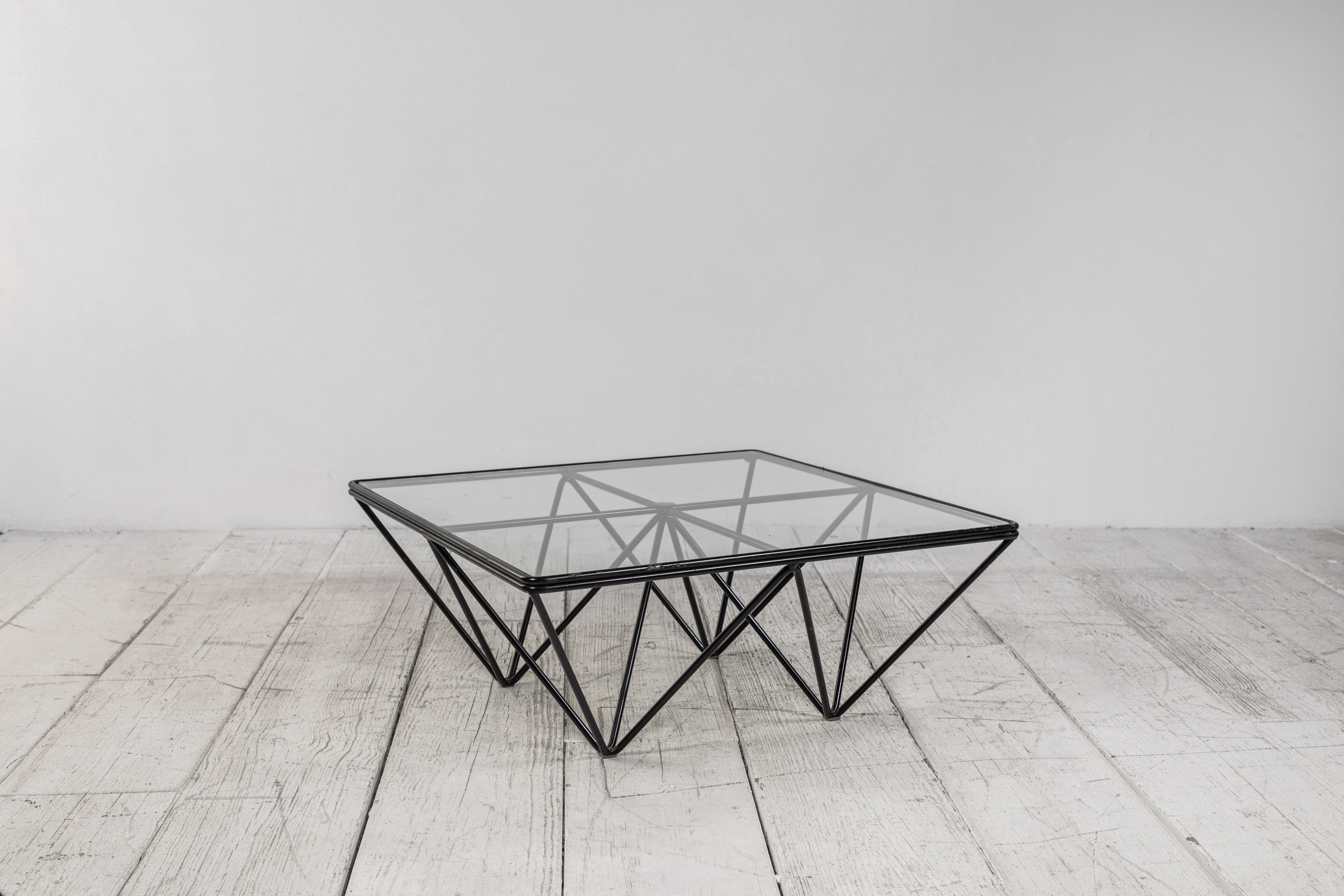 Metal Paolo Piva Alanda Architectural Coffee Table by B&B Italia