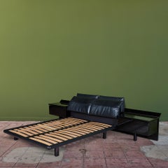 Paolo Piva 'Alanda' Queen Bed with Attached Nightstands for B&B Italia