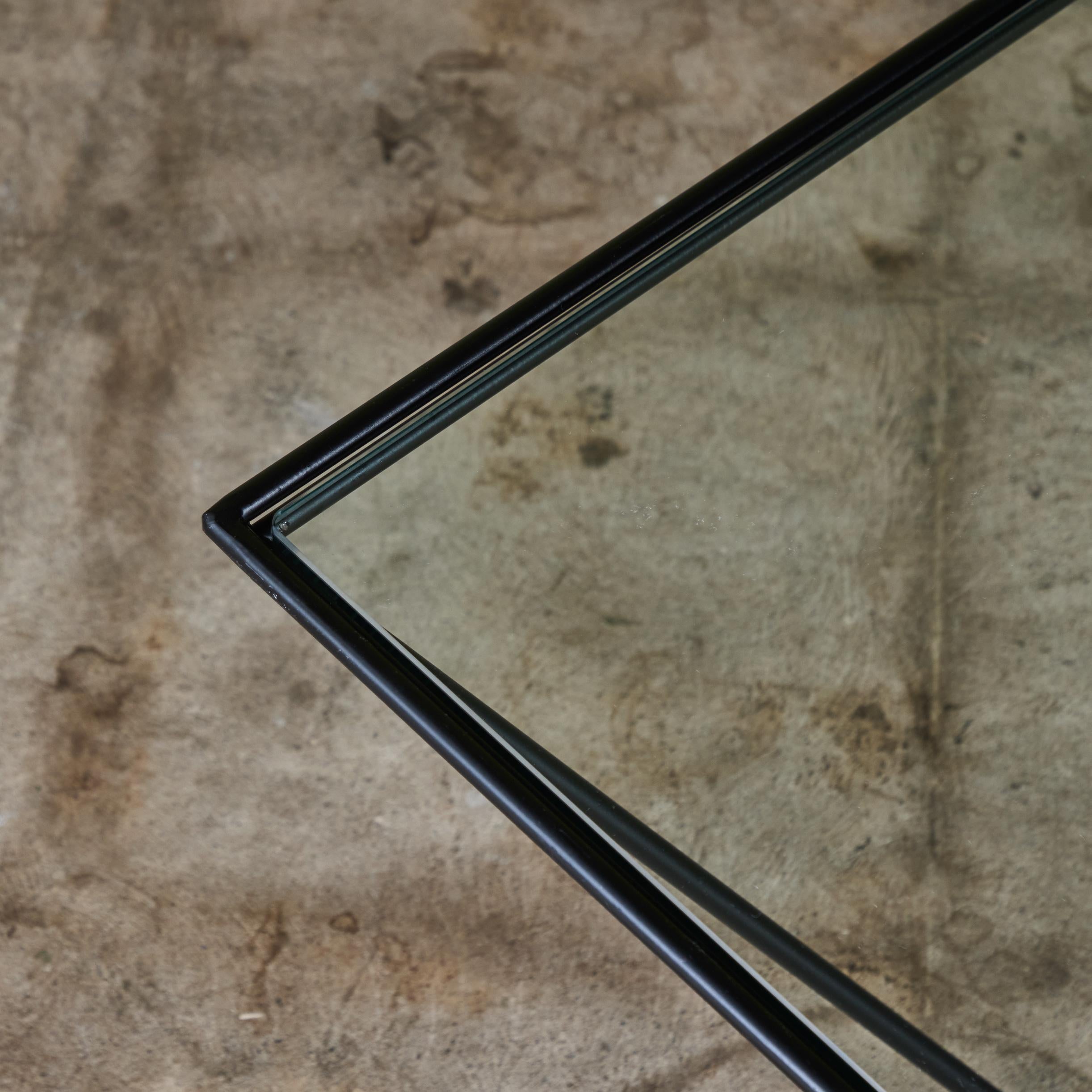 Paolo Piva Alanda Square Glass Coffee Table for B&B Italia 4