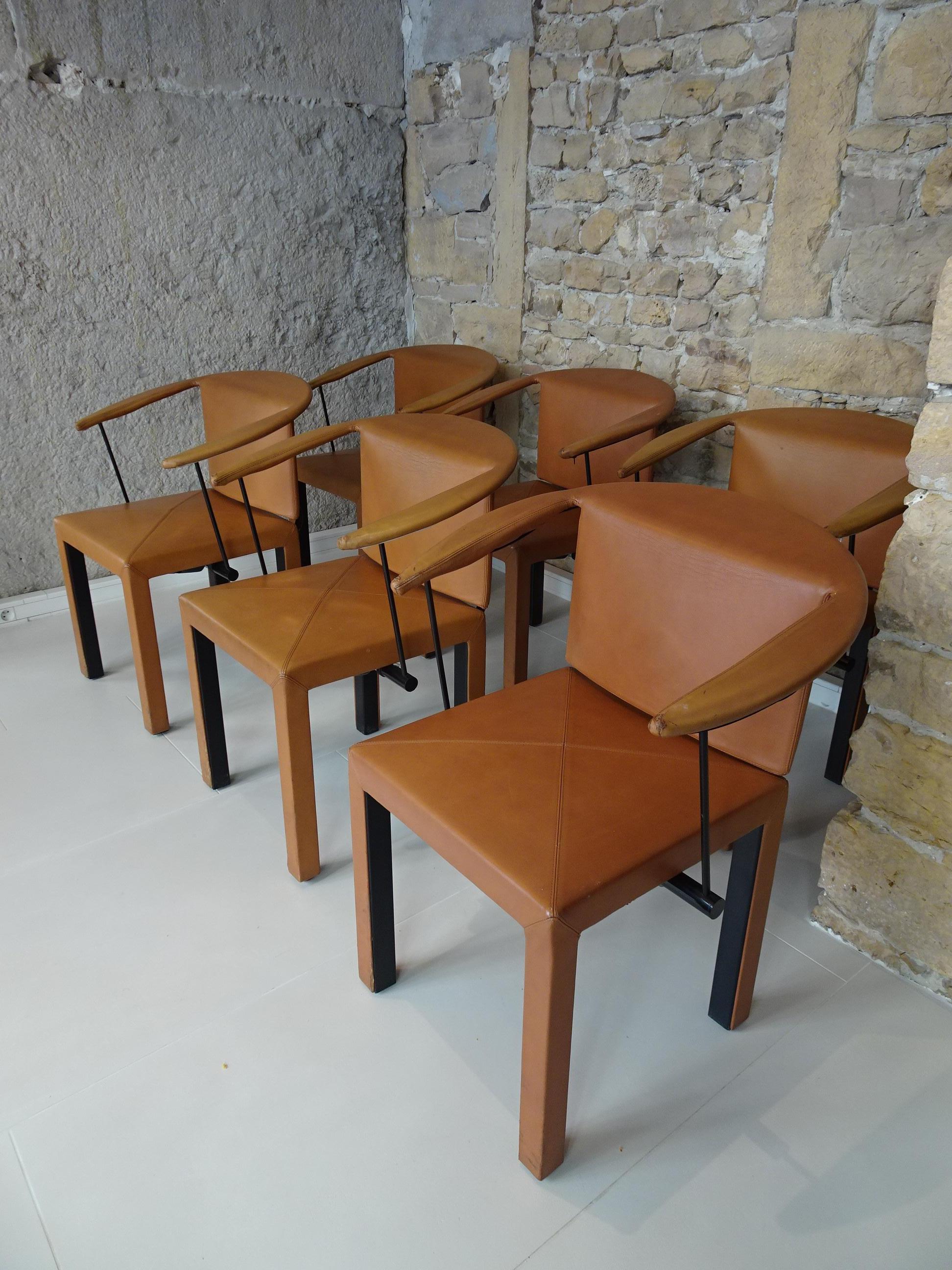 Paolo Piva Arcella Dining Room Chairs 6