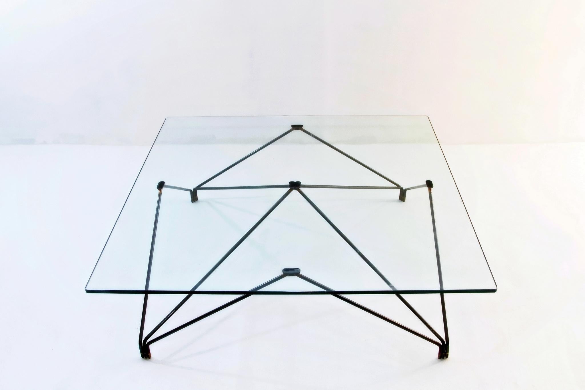 Italian Cocktail Coffee Table in the manner of Paolo Piva 1980s