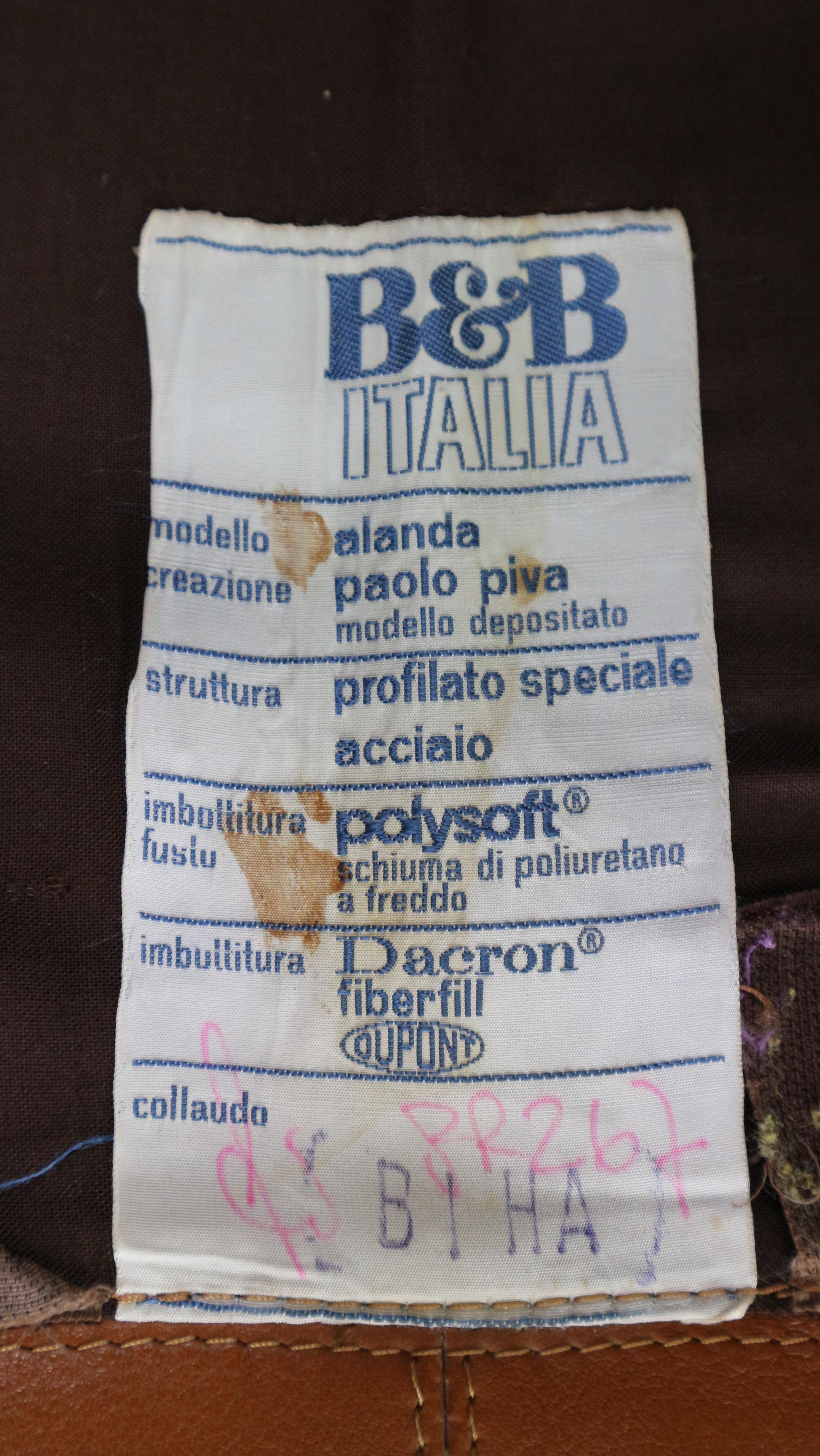 Paolo Piva for B&B Italia 