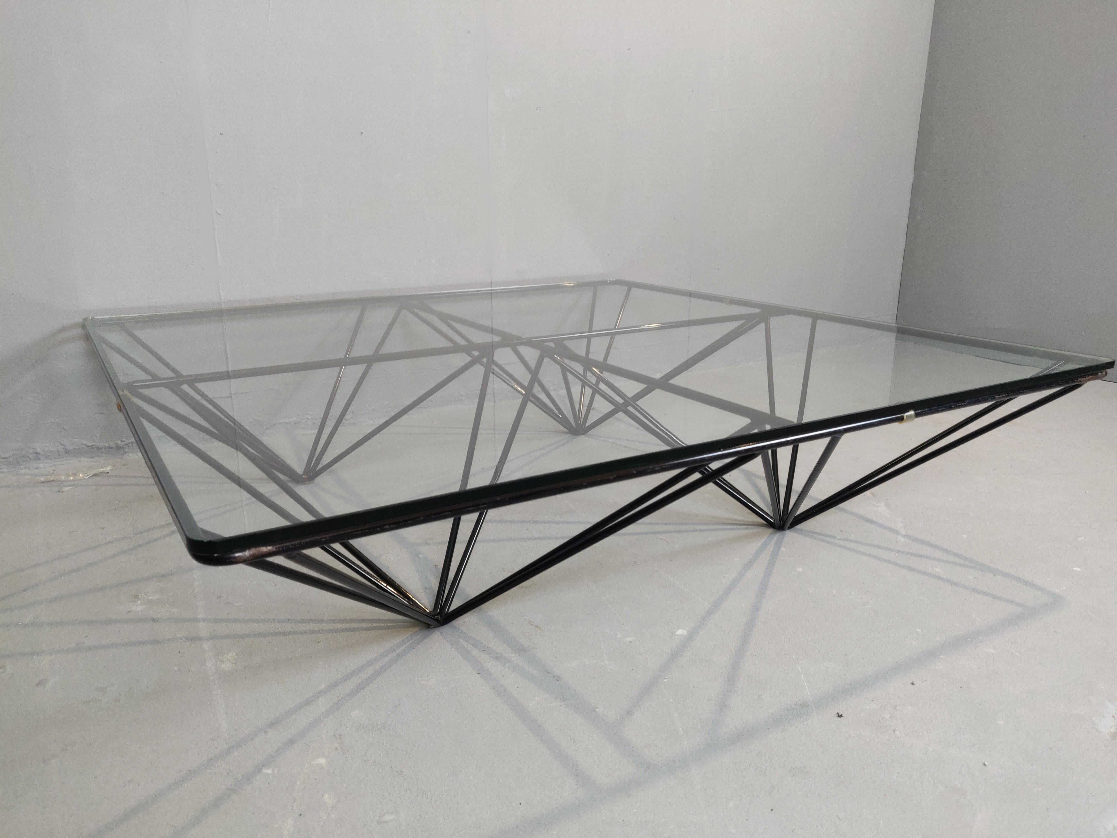Late 20th Century Paolo Piva Glass Coffee Table, Italy, 1980s