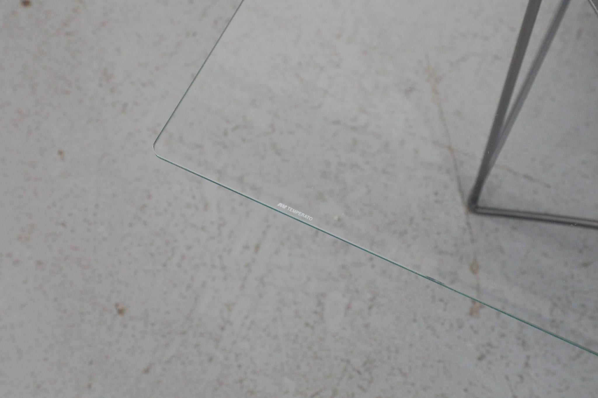 Paolo Piva Inspired Modernist Coffee Table with Magazine Rack For Sale 2