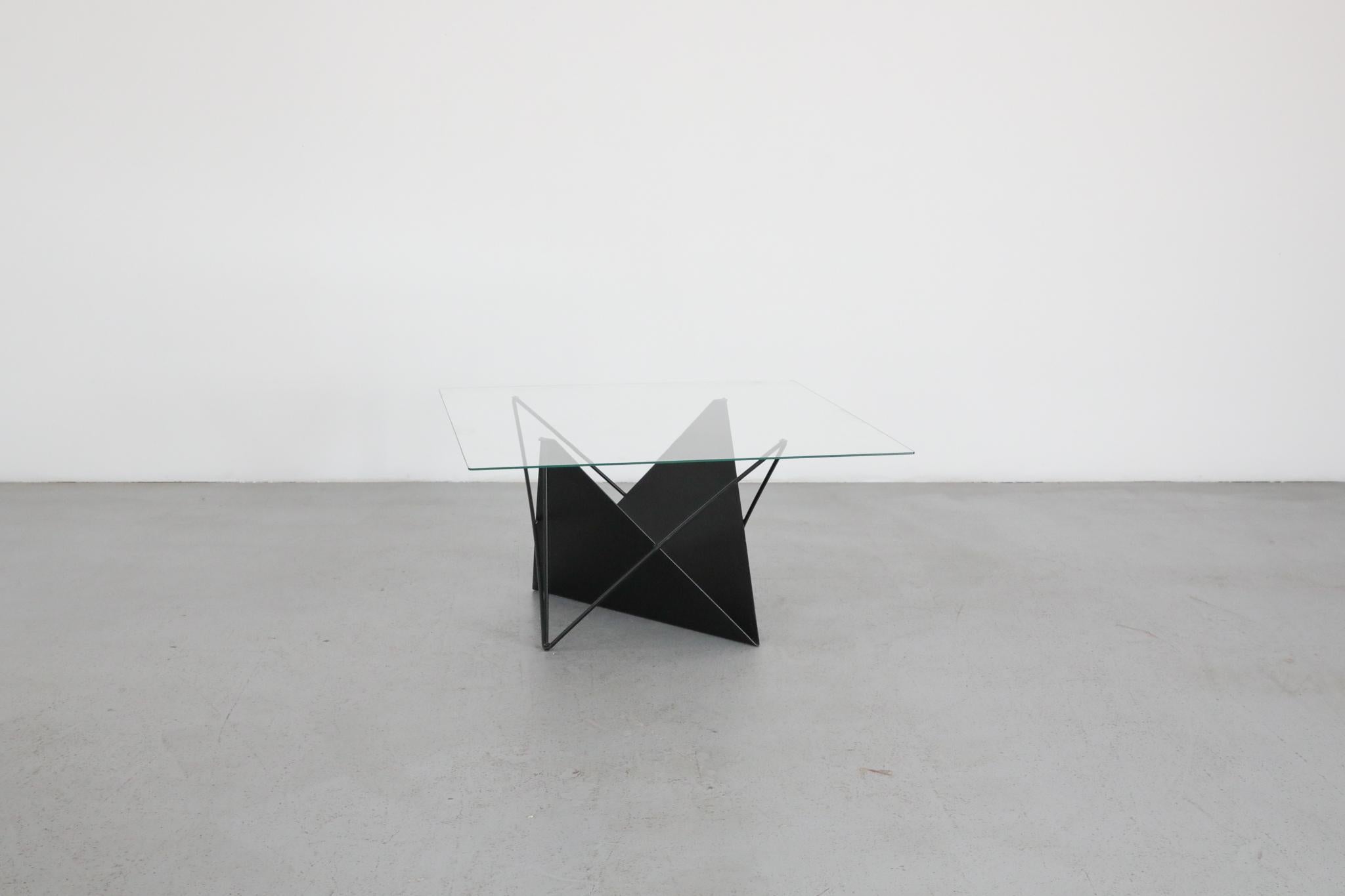 Mid-Century Modern Paolo Piva Inspired Modernist Coffee Table with Magazine Rack For Sale