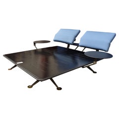 Paolo Piva King-Size Double Bed model Adia by B&B Italia, 1980's