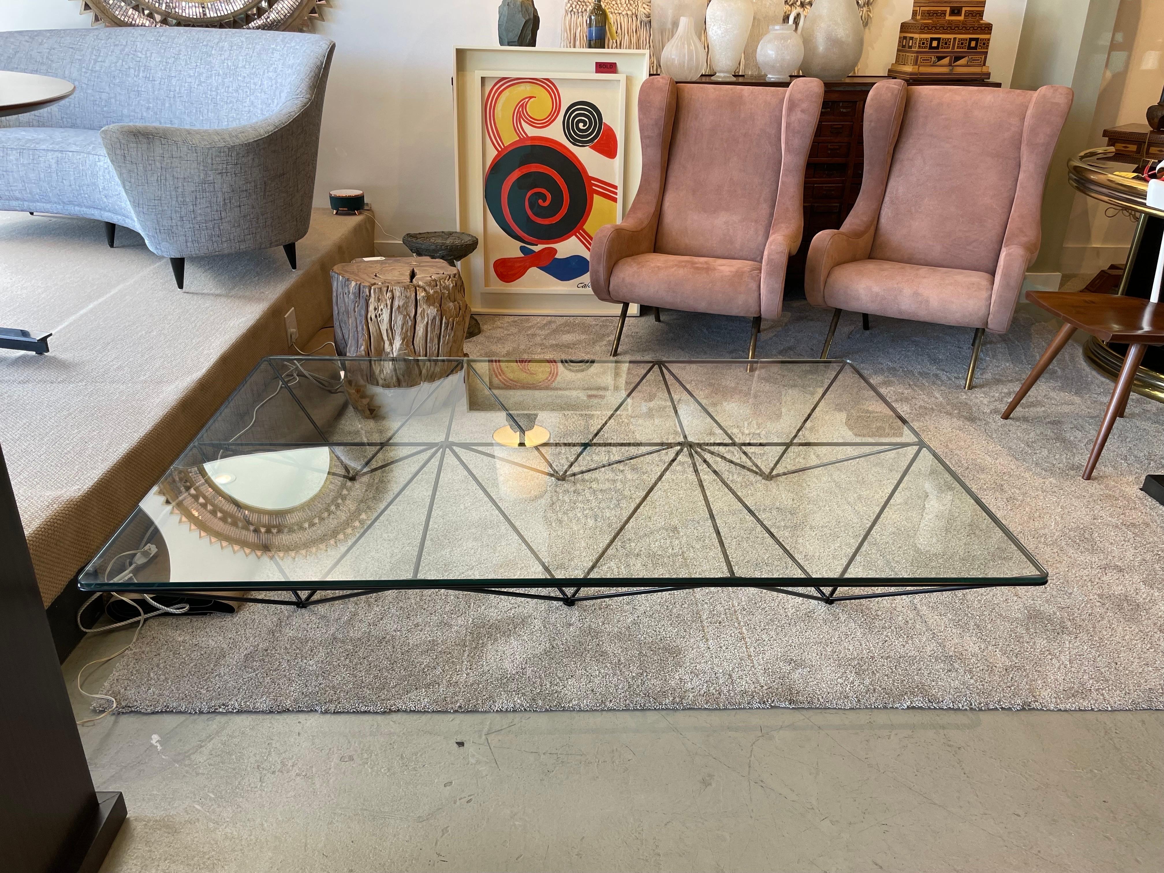 Mid-Century Modern Vintage Paolo Piva Large Alanda Coffee Table for B&B, Italia For Sale