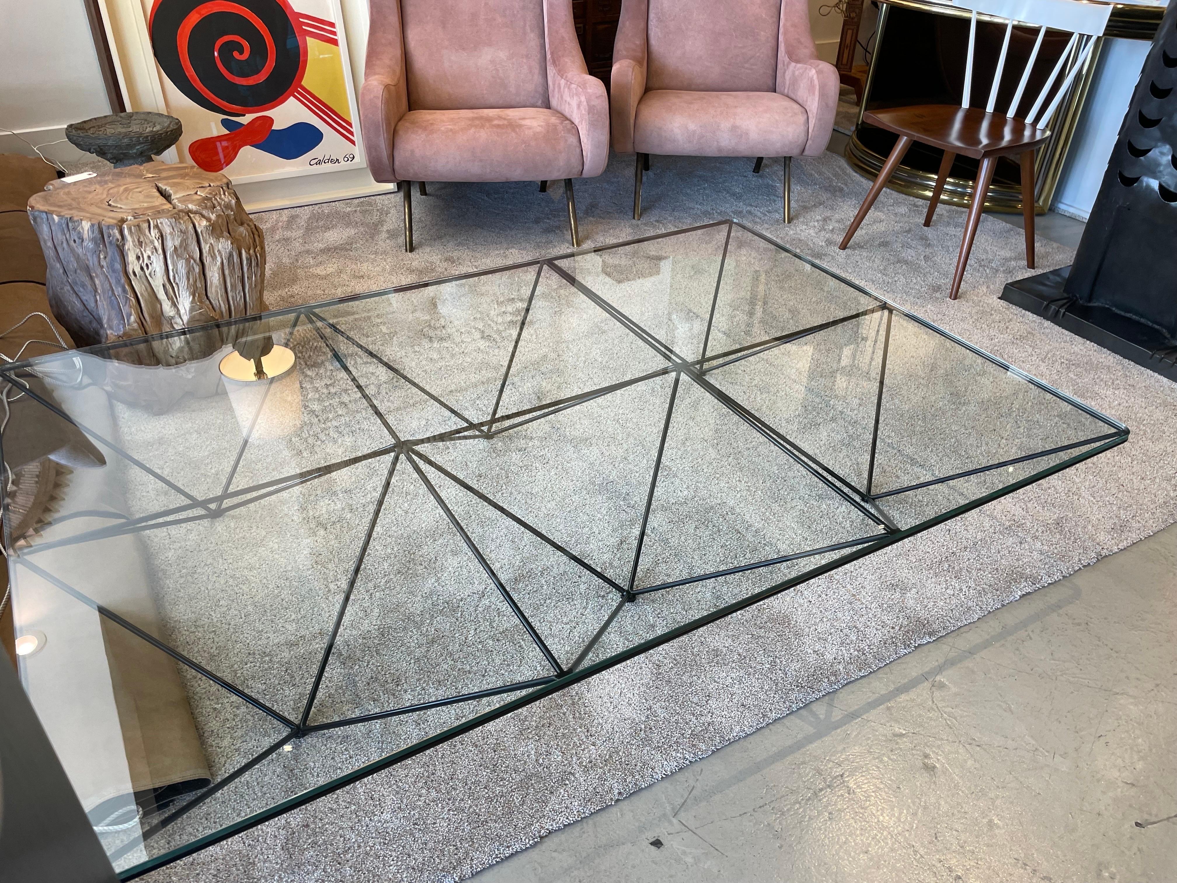 Italian Vintage Paolo Piva Large Alanda Coffee Table for B&B, Italia For Sale