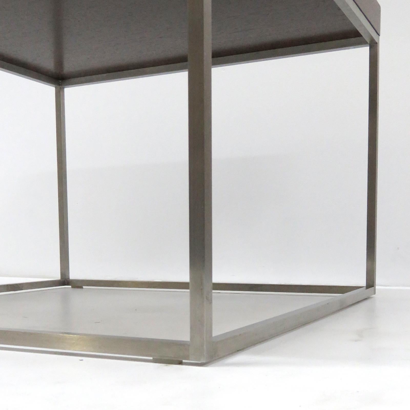 Stainless Steel Paolo Piva 'Madison Square' Coffee Table